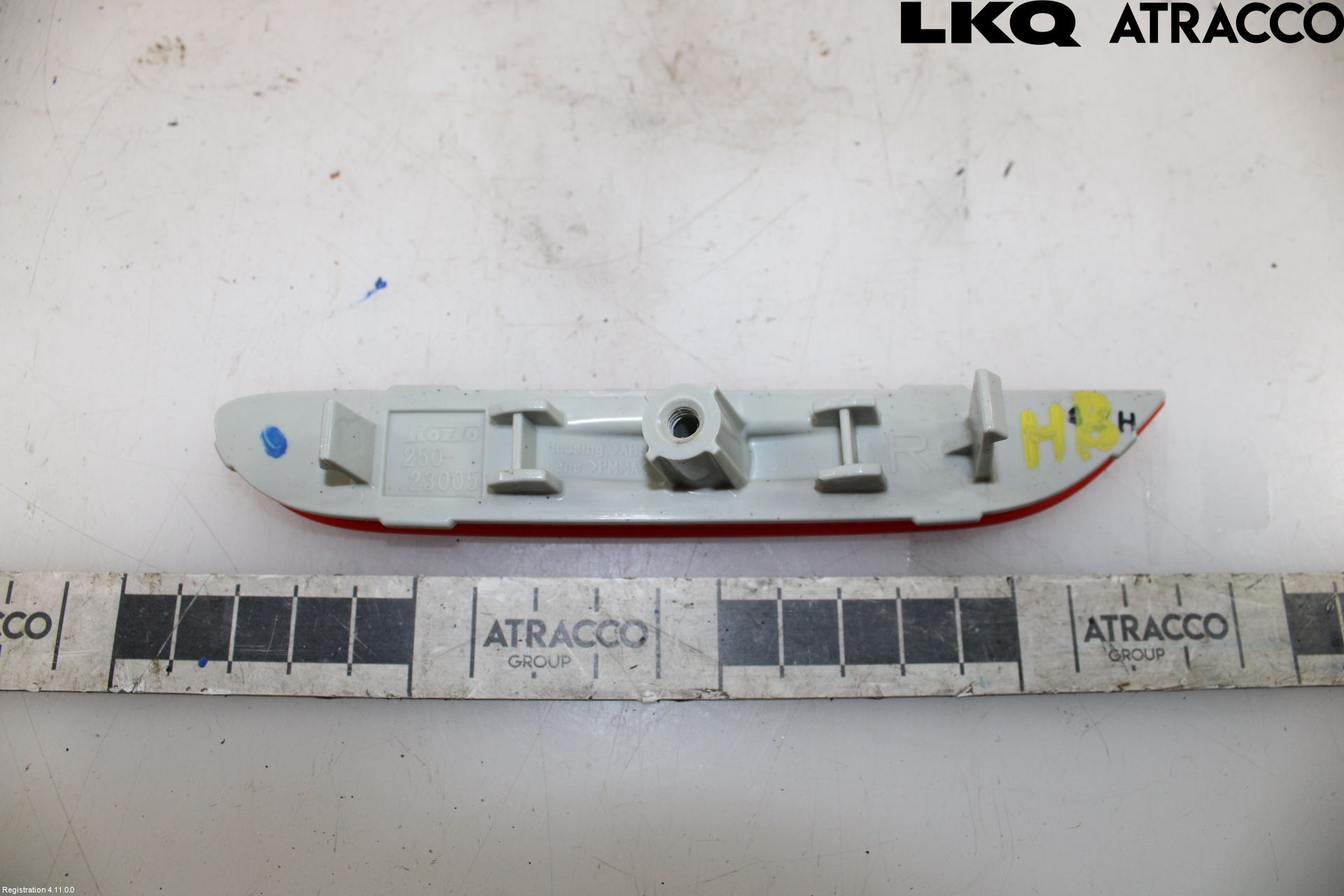 Nissan QASHQAI 14-17 Dimljus/Reflex Bak