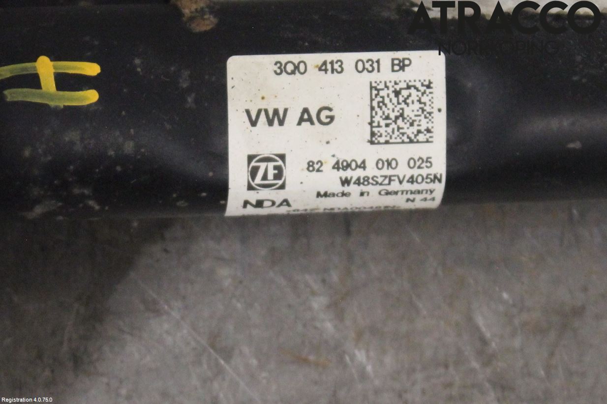 Volkswagen VW PASSAT 15-19 Fjäderben Fram Höger