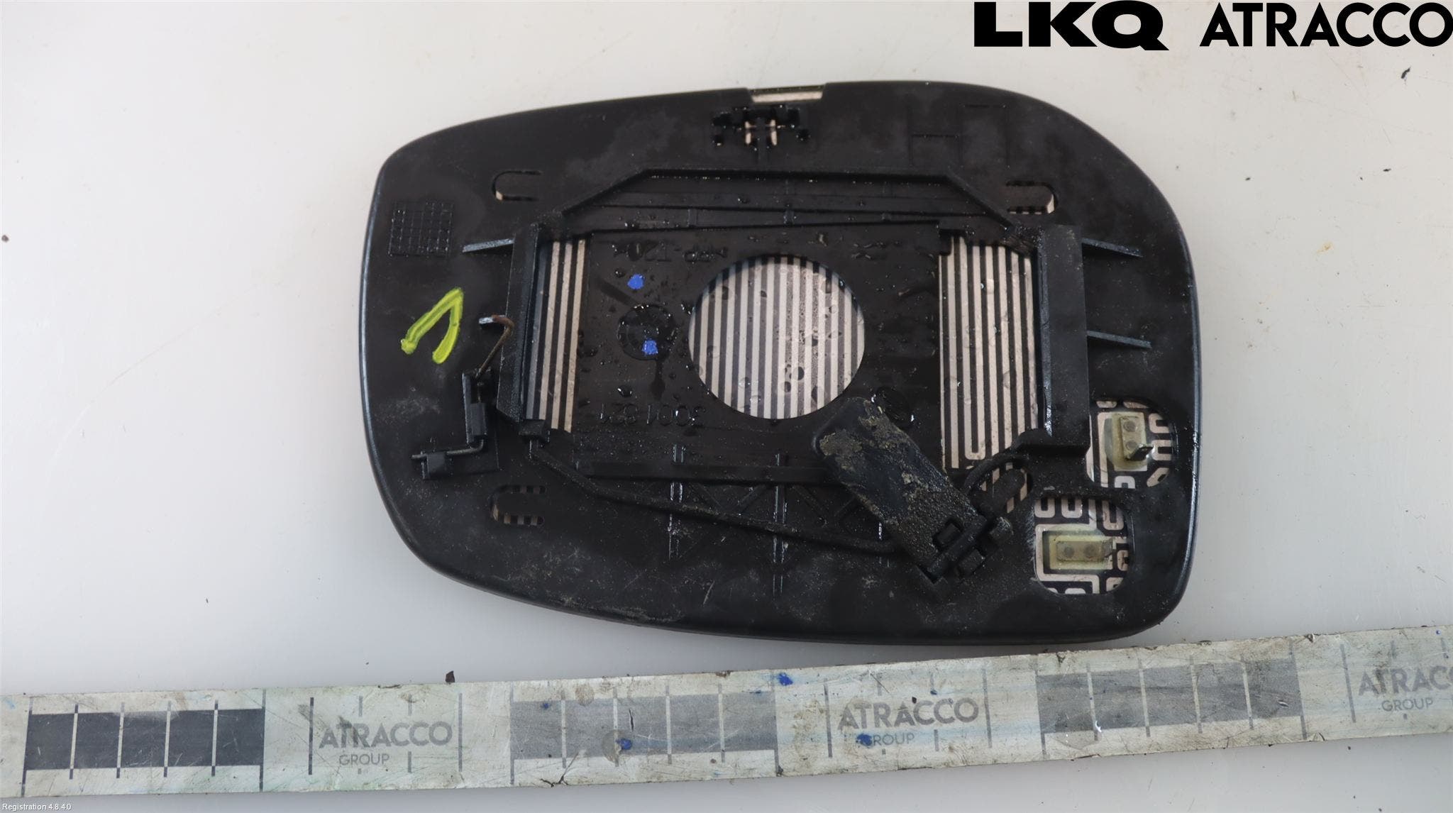 Toyota AVENSIS 07-08 Spegelglas Vä