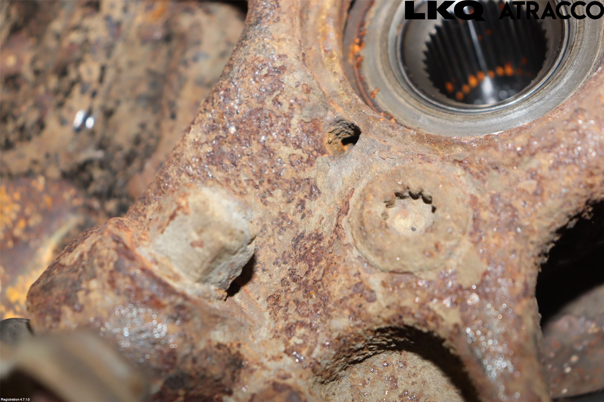 Seat LEON 13-20 Styrspindel Lagerhus Vä