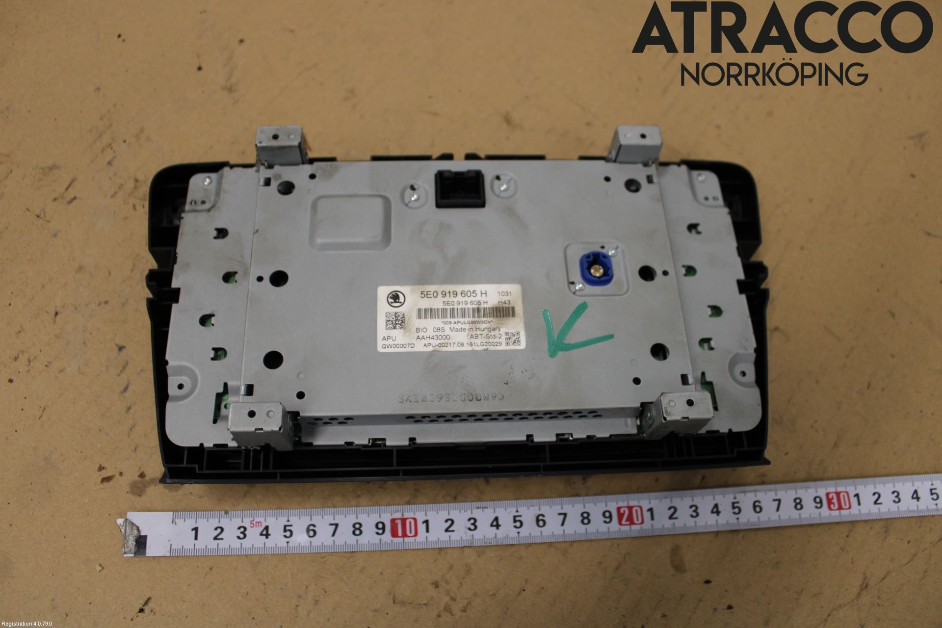 Skoda OCTAVIA (5E) 13-20 Multifunktionsdisplay