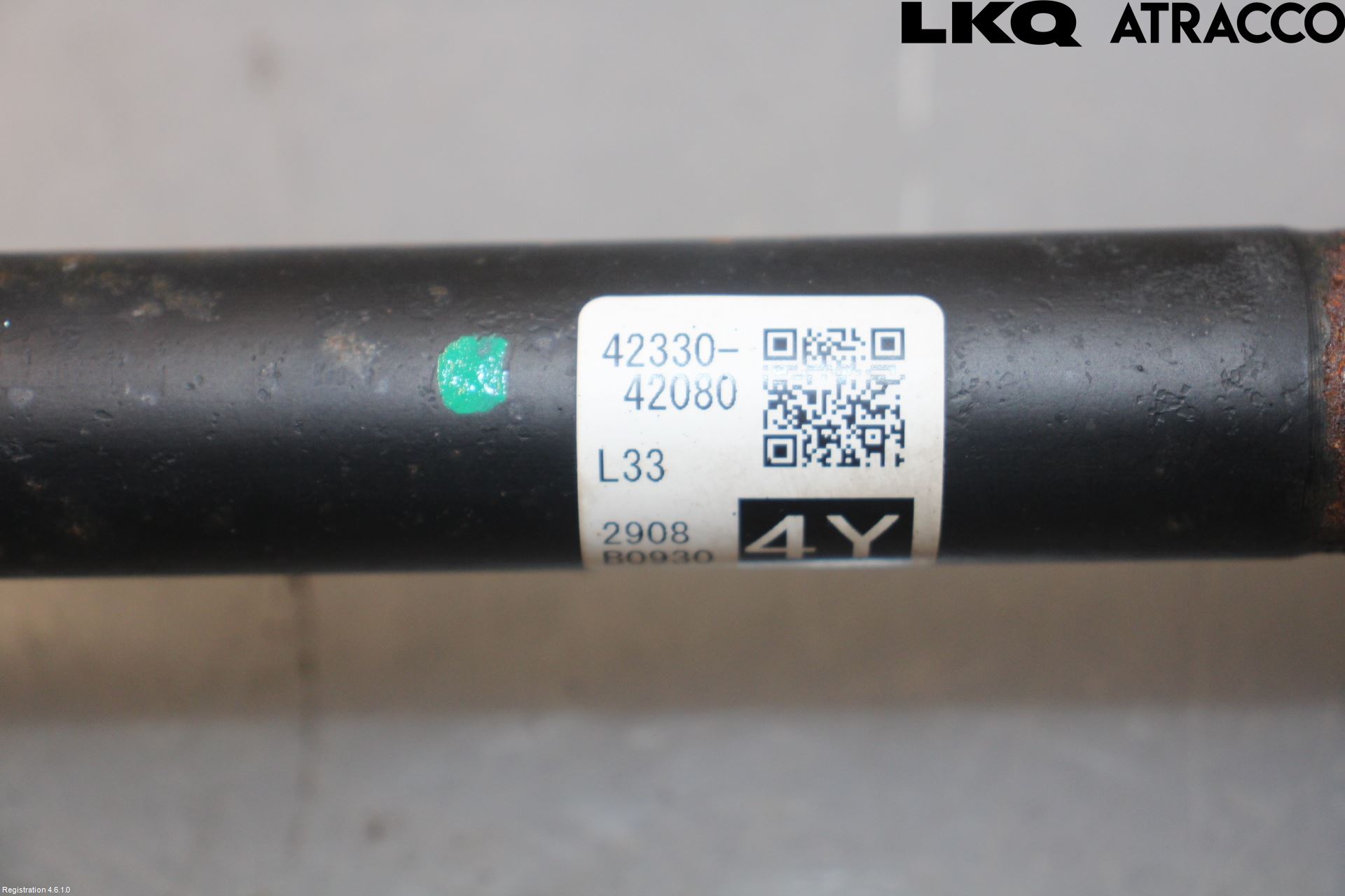 Toyota RAV4 19- Drivaxel Bak Höger