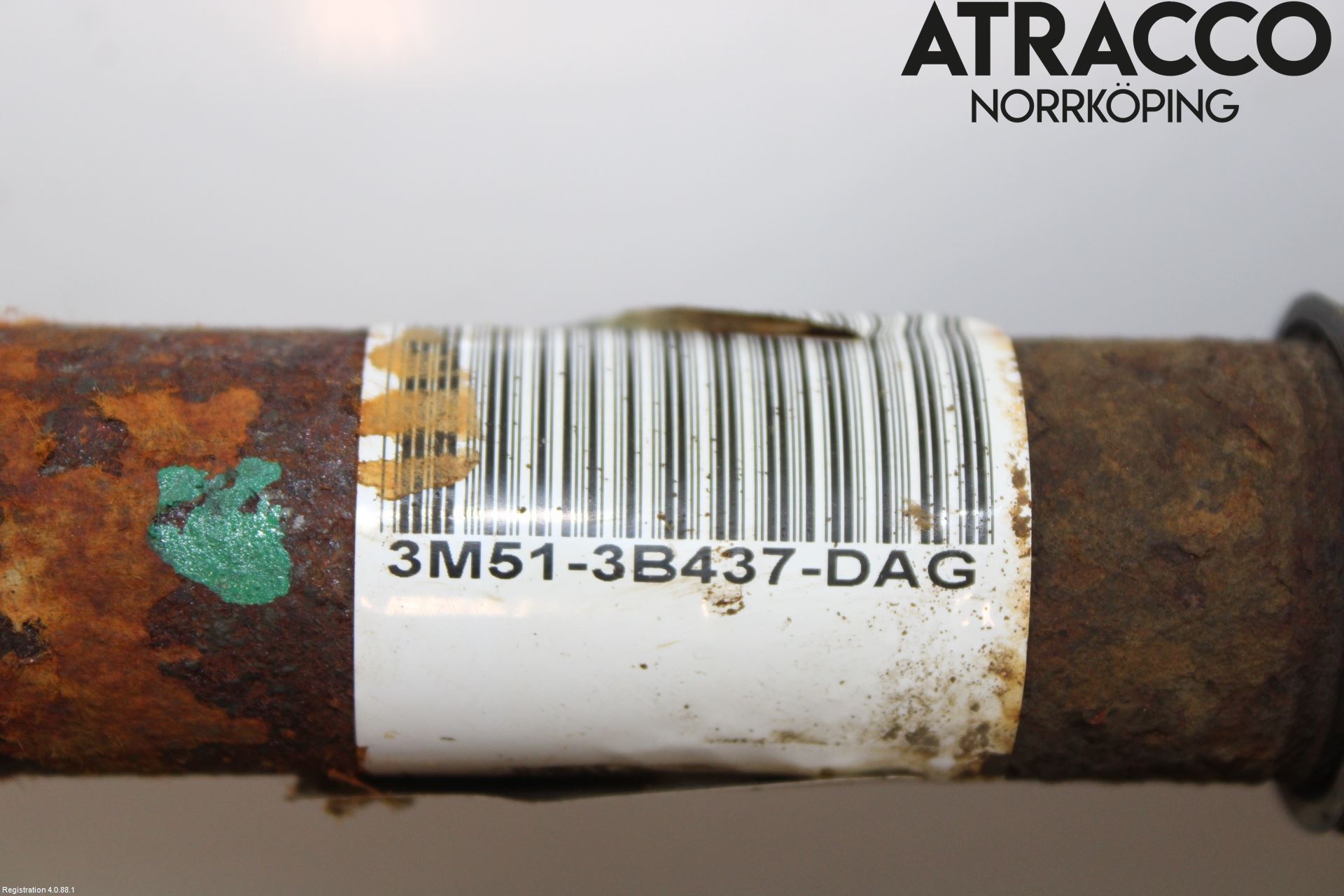 Ford FOCUS 08-11 Drivaxel Fram Vänster