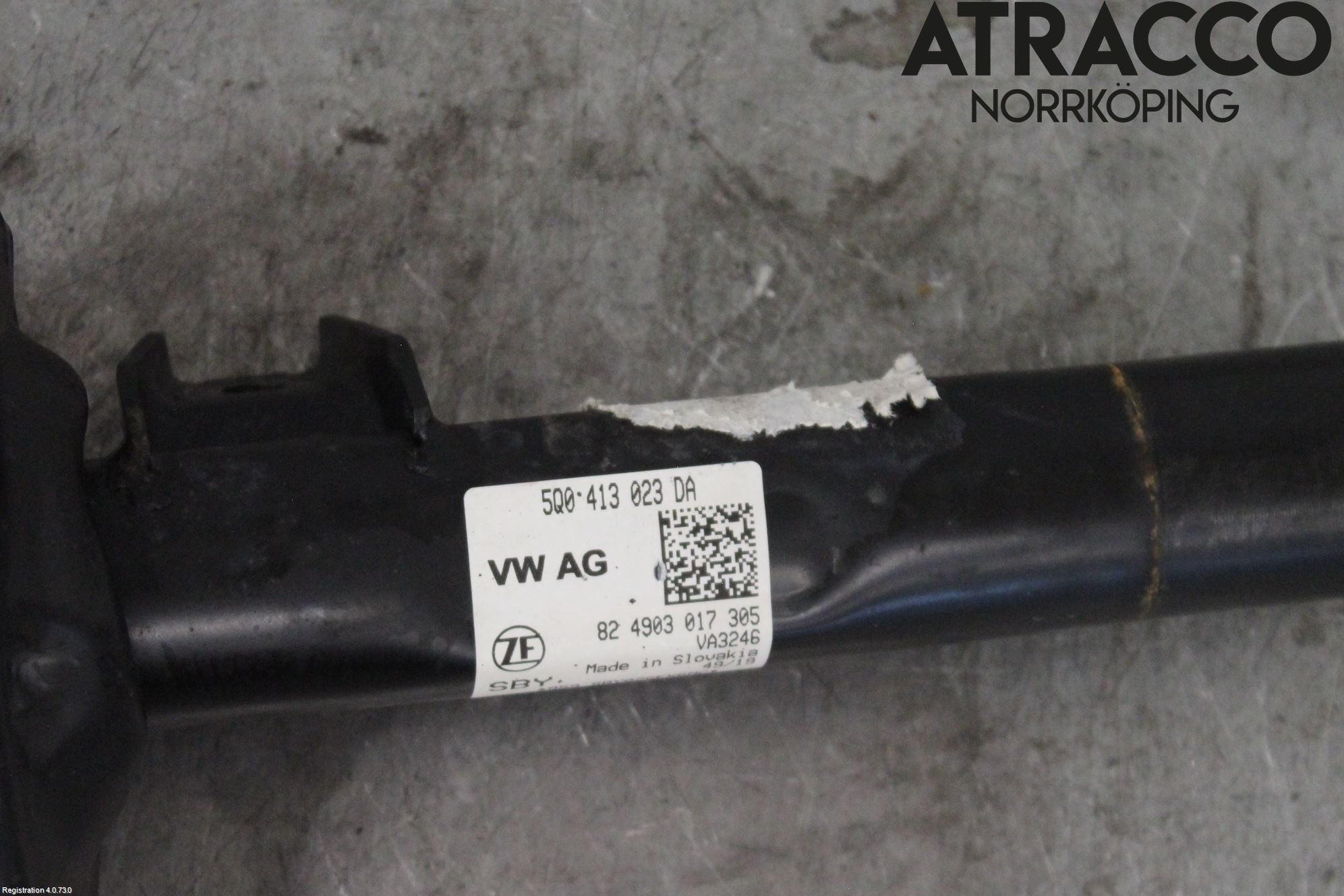 Audi A3/S3 8V 13-20 Fjäderben Fram Vänster