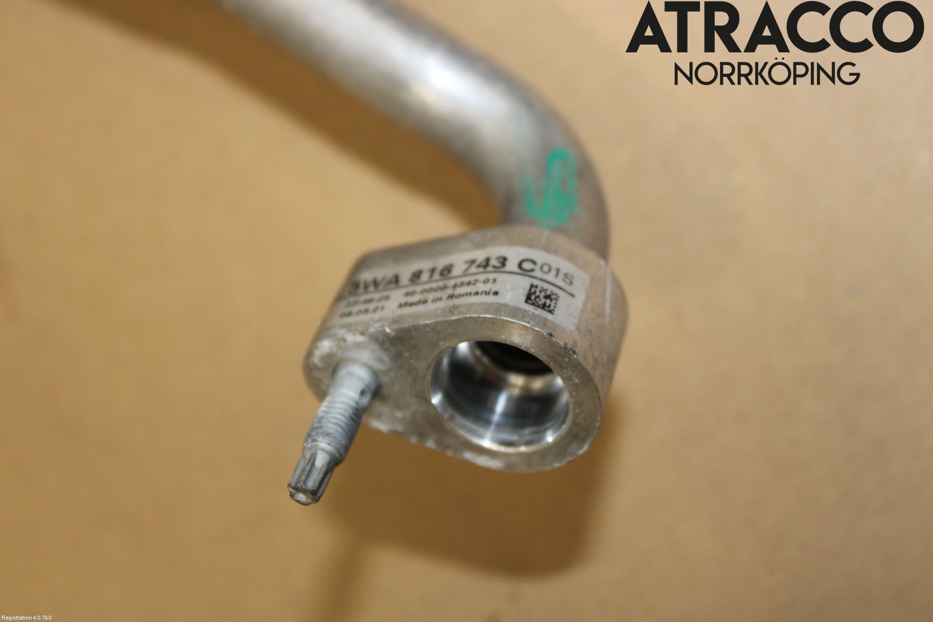 Audi A3/S3 8Y 21- Ac Slang-Rör