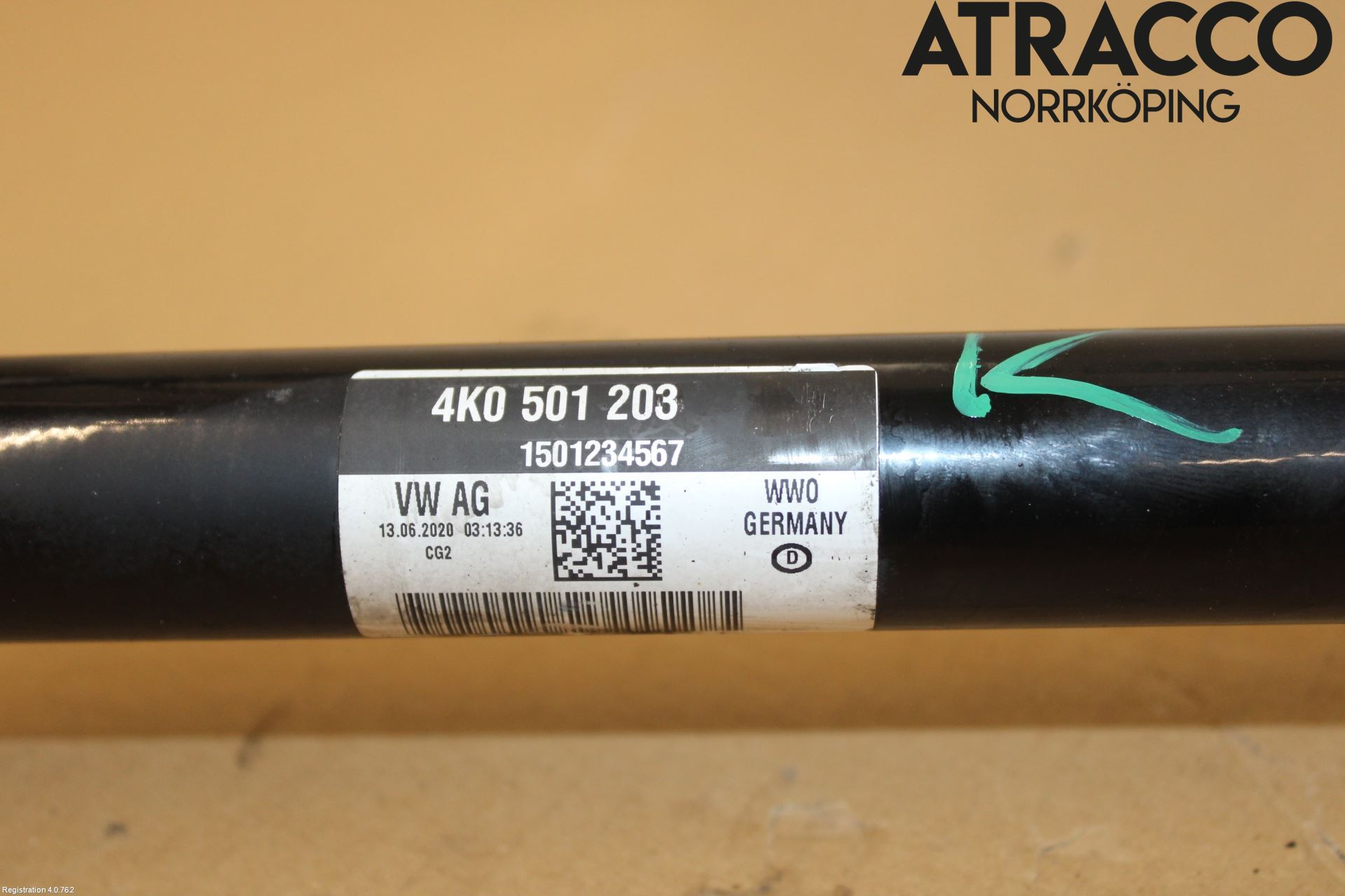 Audi A6 F2/C8 19- Drivaxel Bak Vänster