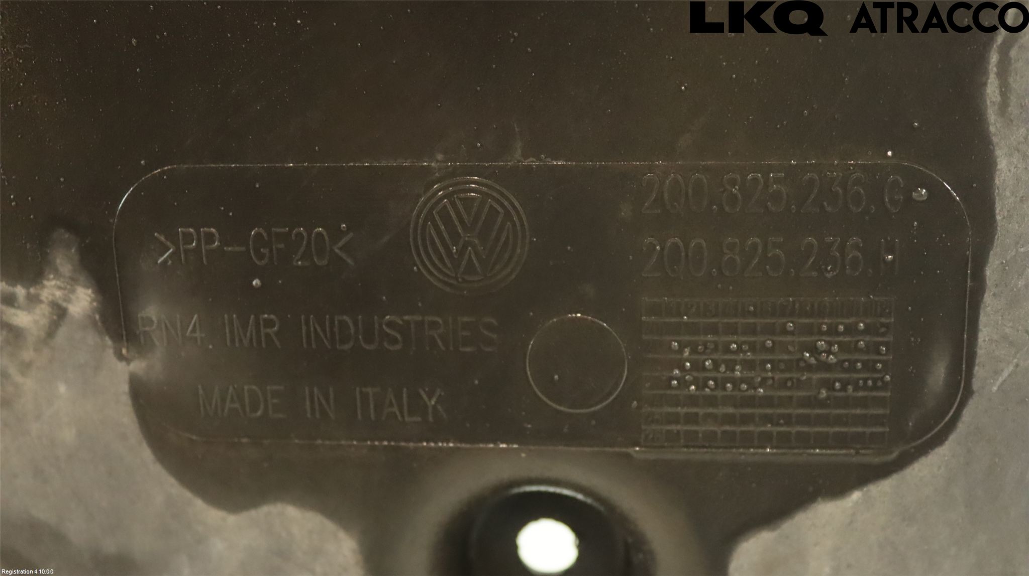 Skoda SCALA 19- Hasplåt Plåt-Plast