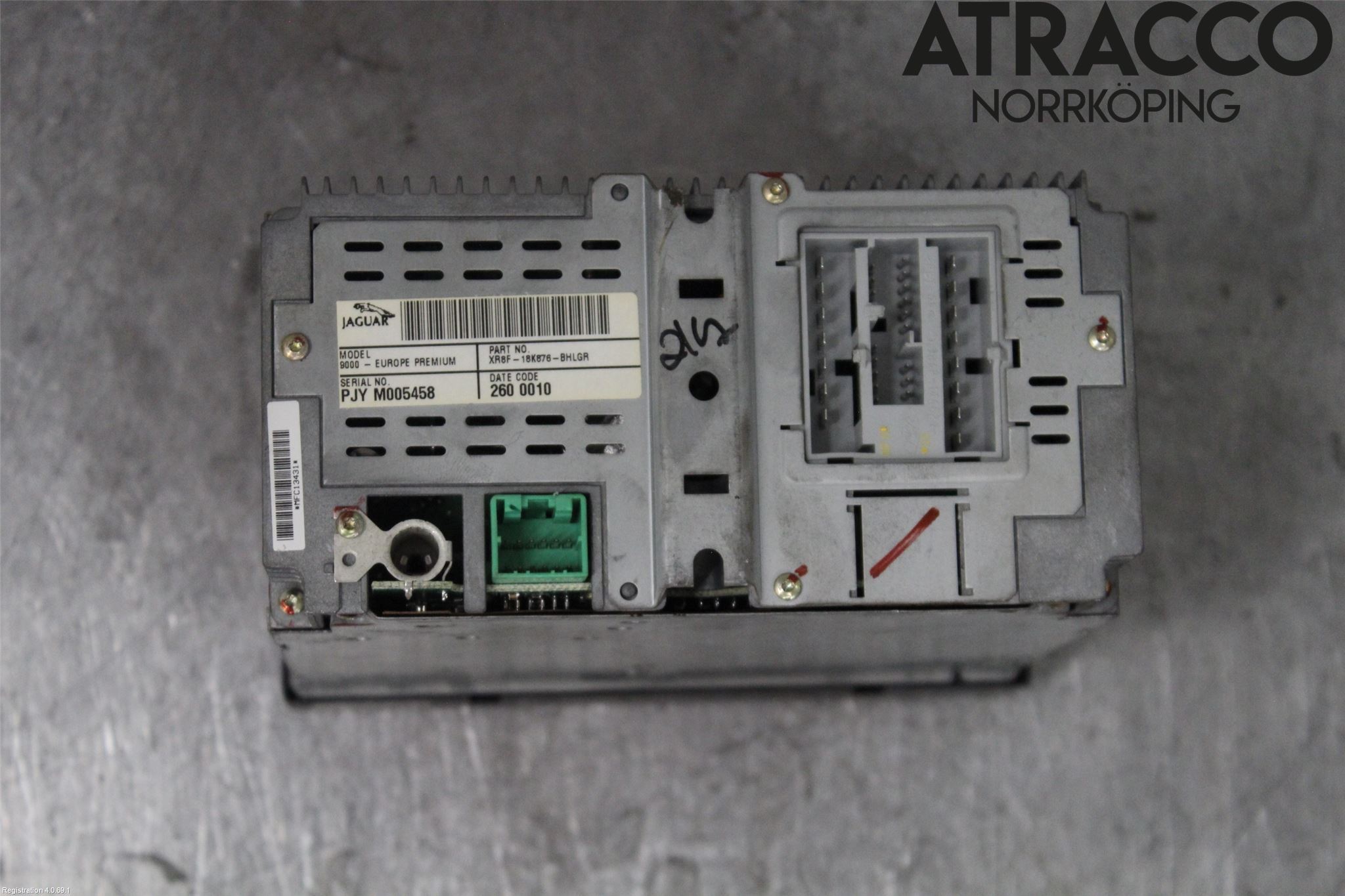 Jaguar S-TYPE Radio-Stereo Kassetbandsp