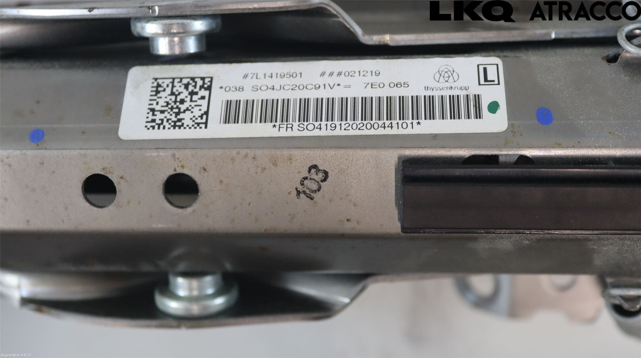 Volkswagen VW TRANSP/CARAVELLE (T6) 16-22 Rattaxelagg Justerbart