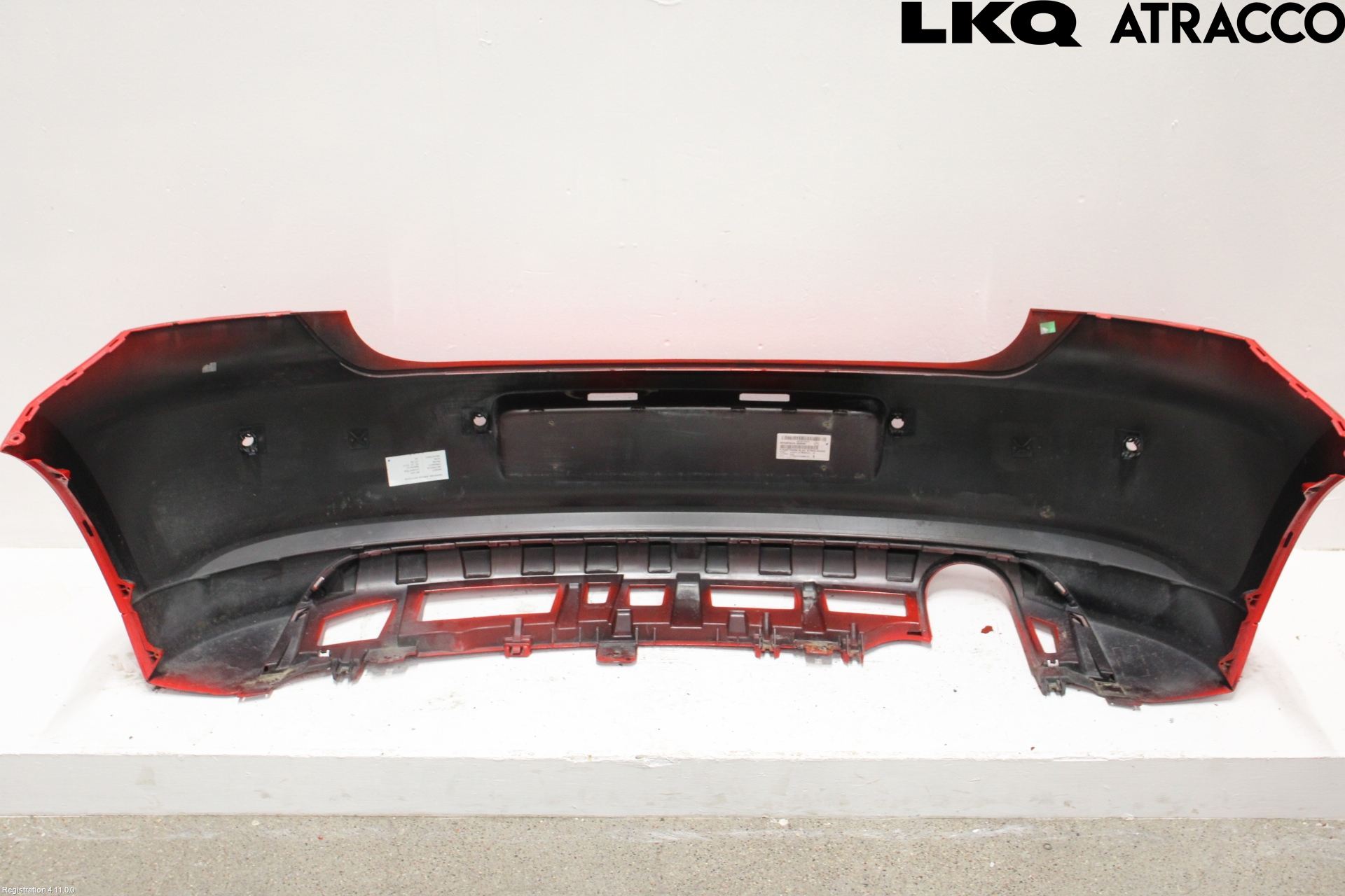 Volkswagen VW POLO 10-17 Stötfångarbeklädnad Bak