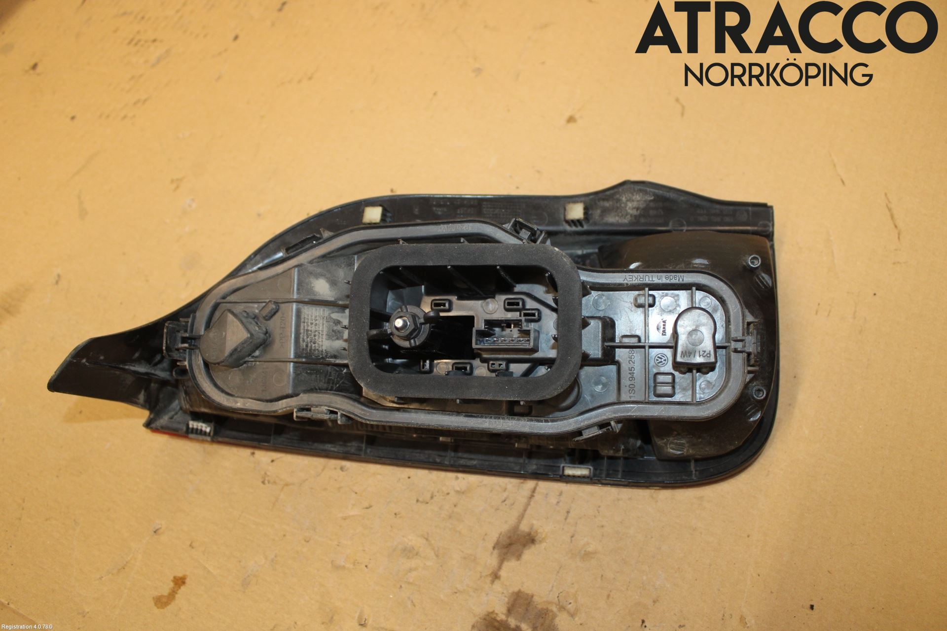 Volkswagen VW UP! / E-UP! Bakljus Höger