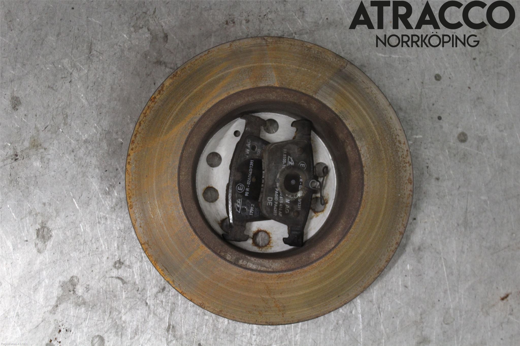 Seat LEON 13-20 Bromsskiva Bak