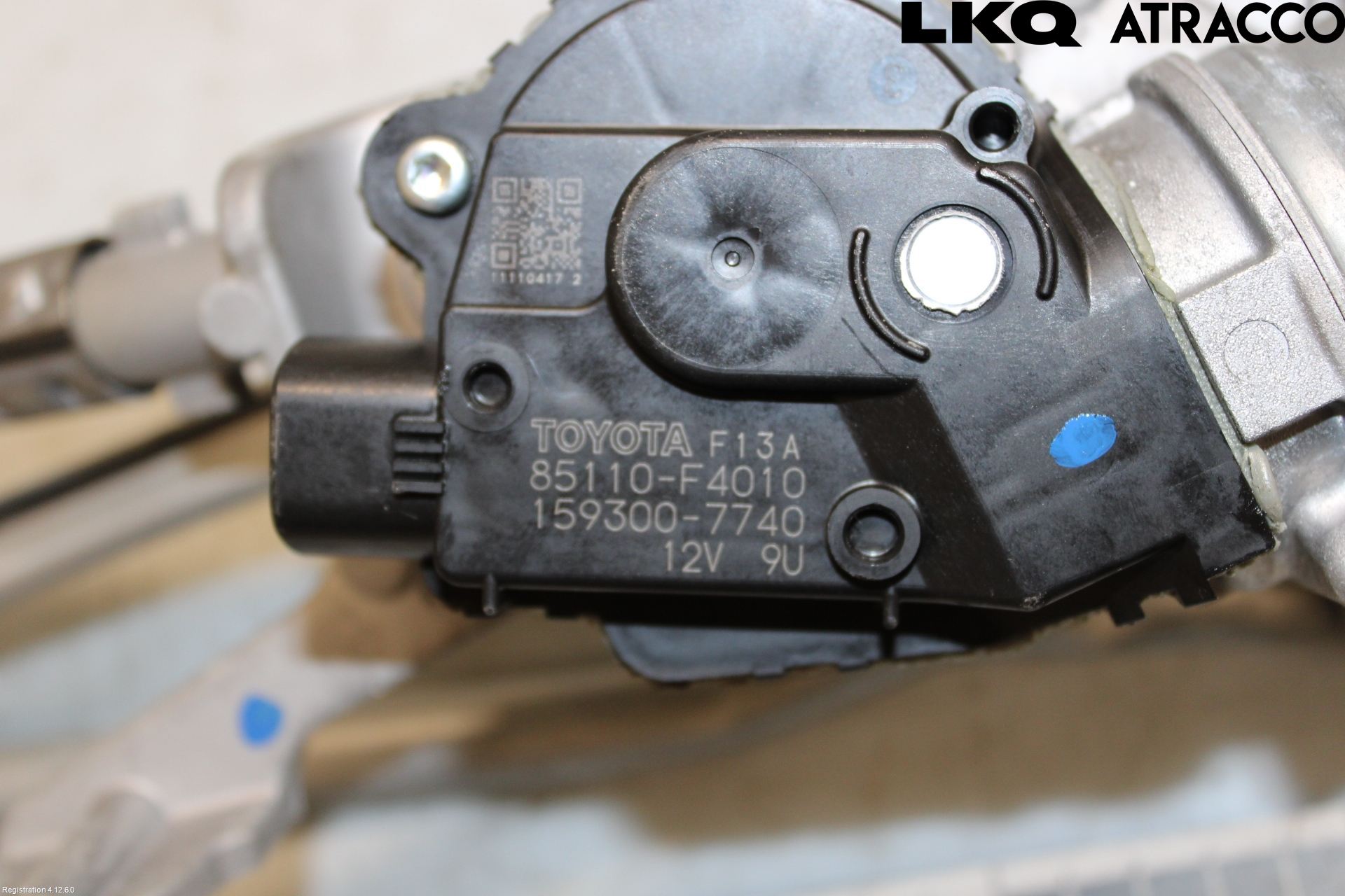 Toyota C-HR 16-23 Torkarmekanism Vindruta