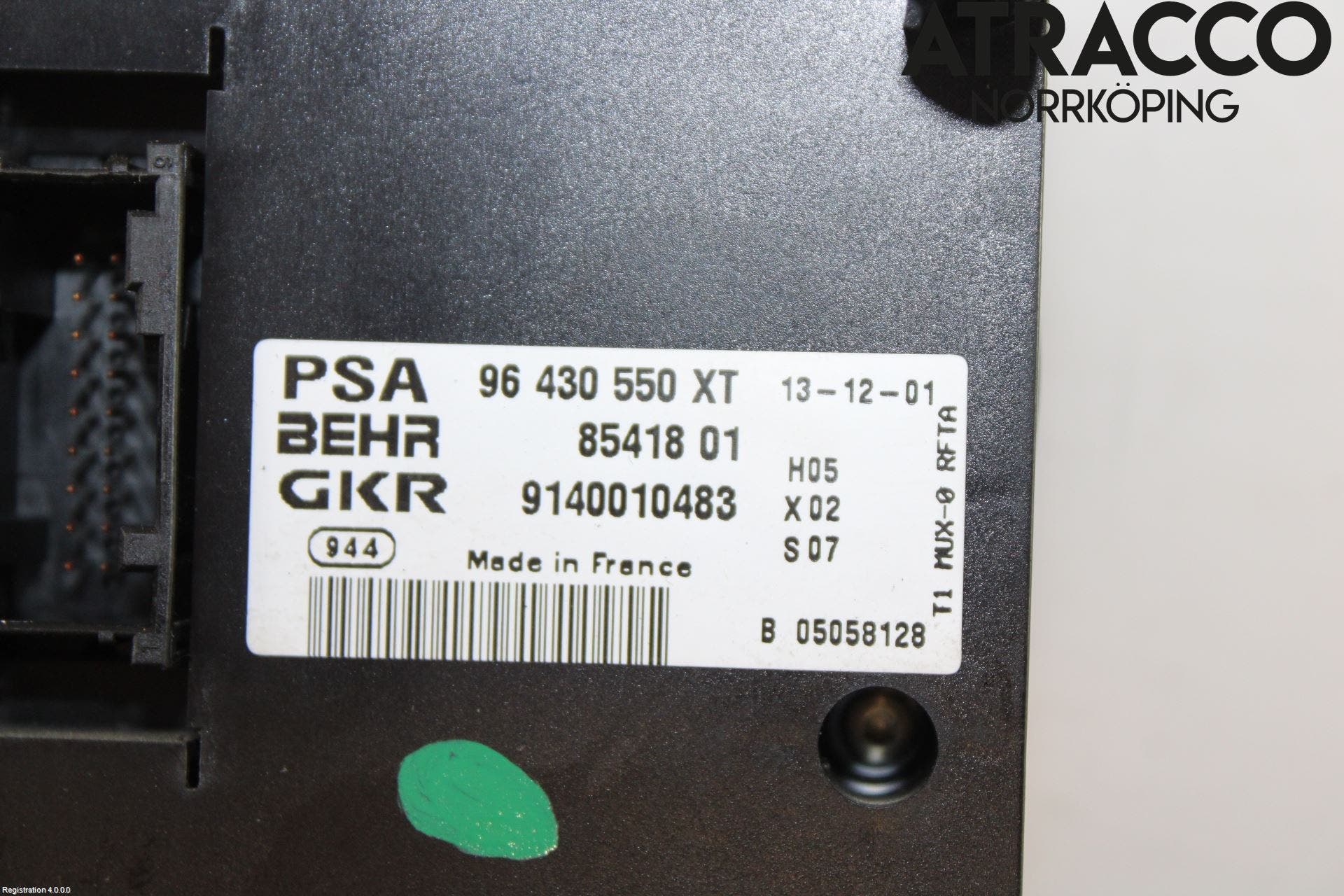 Peugeot 206 98-09 Värmereglage