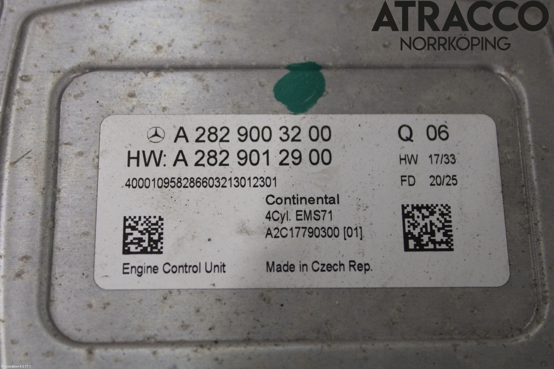 Mercedes-Benz MB A-KLASS (W177) 18- Styrenhet Insprut Bensin