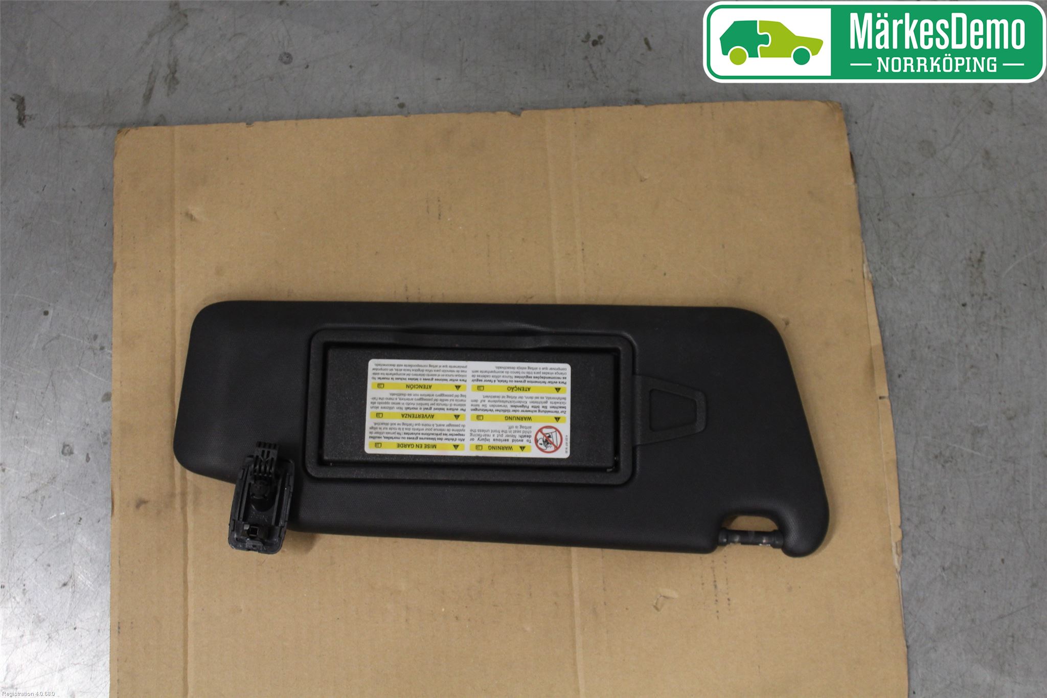 Mercedes-Benz MB C-KLASS (W204) 07-15 Solskydd