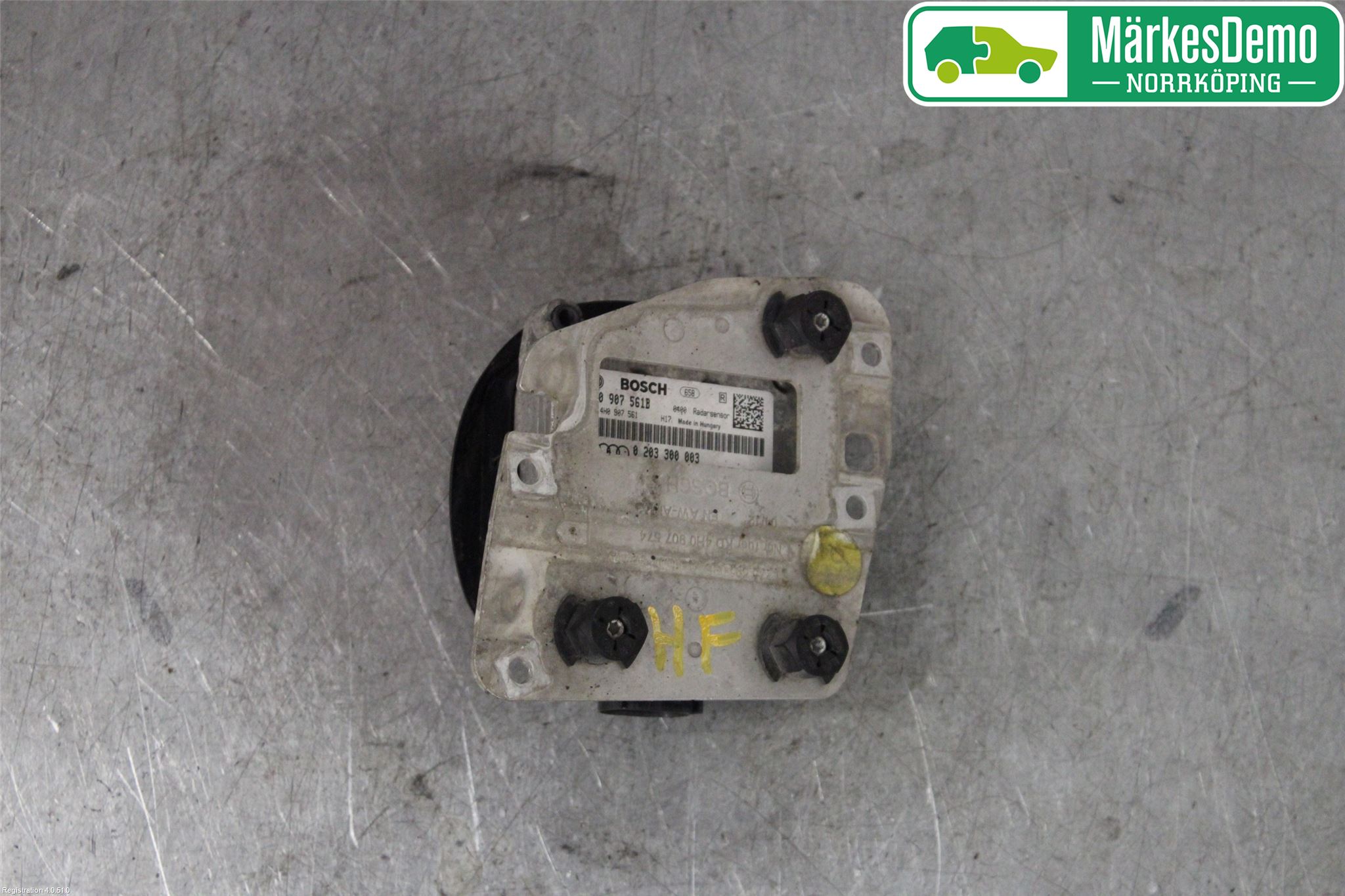 Audi A8/S8 4H 10-17 Sensor Aktivt Kollisionsskydd