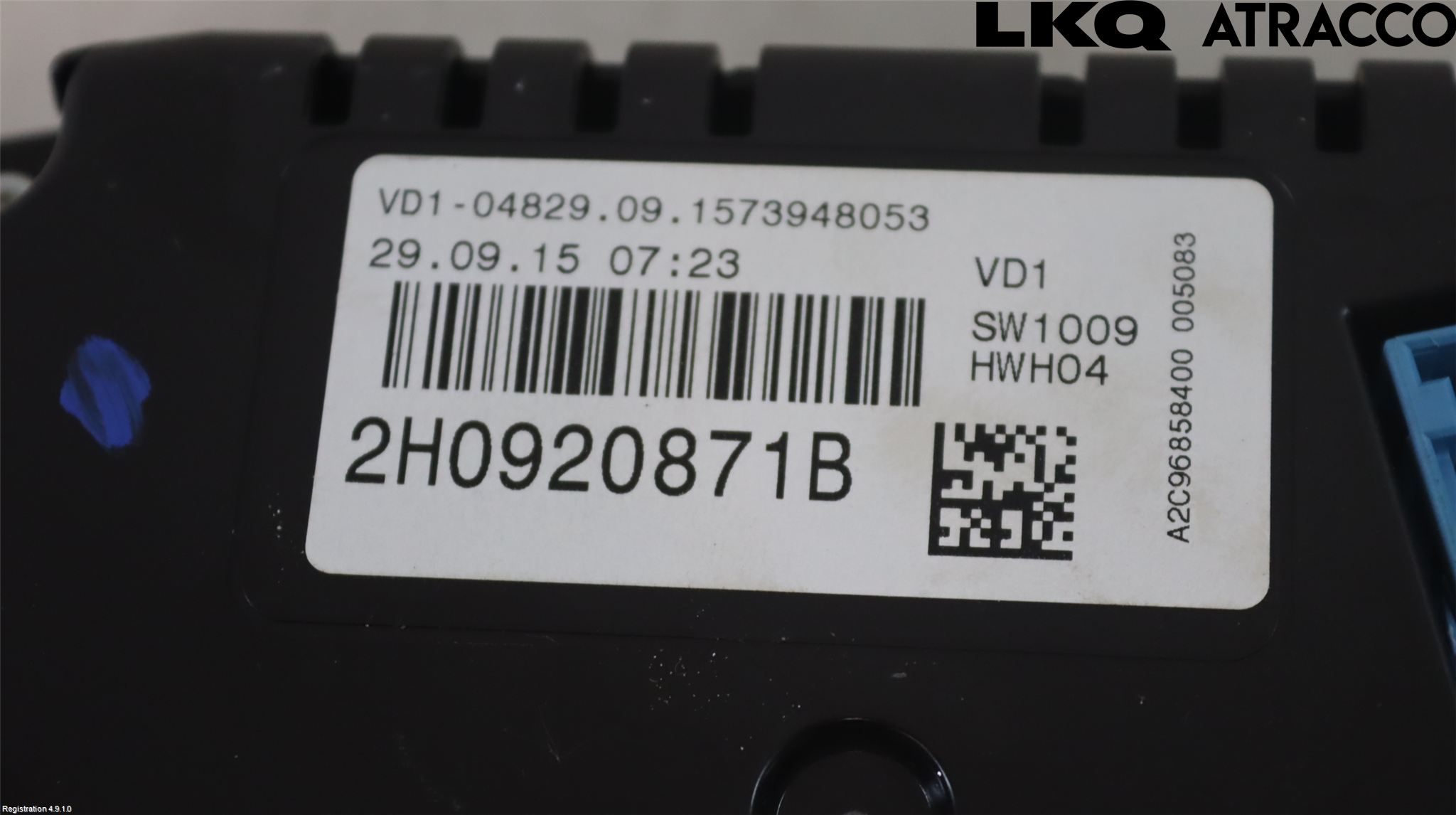 Volkswagen VW AMAROK 2H 10-22 Instrument Komb