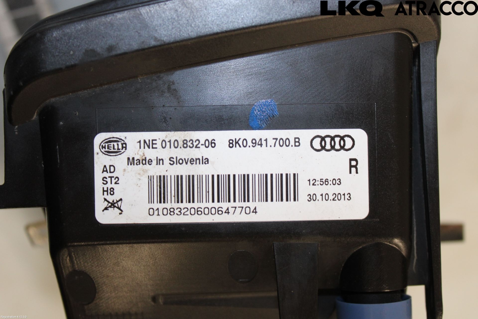 Audi A4 12-15 Dimljus-Varselljus Fram