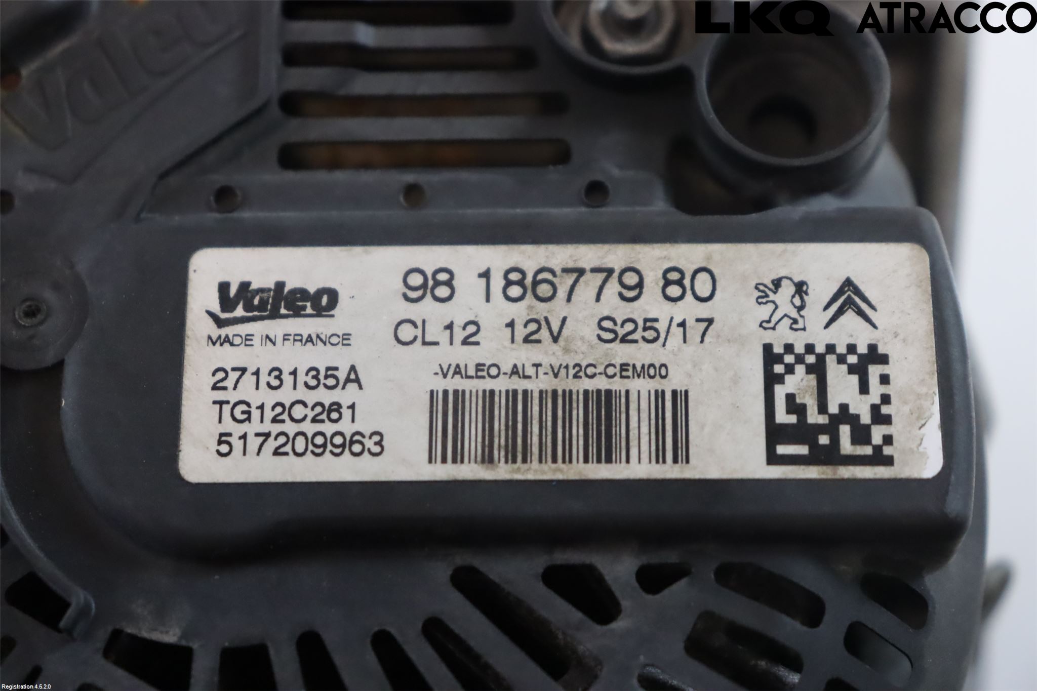 Citroen COTROEN C3 17-24 Generator