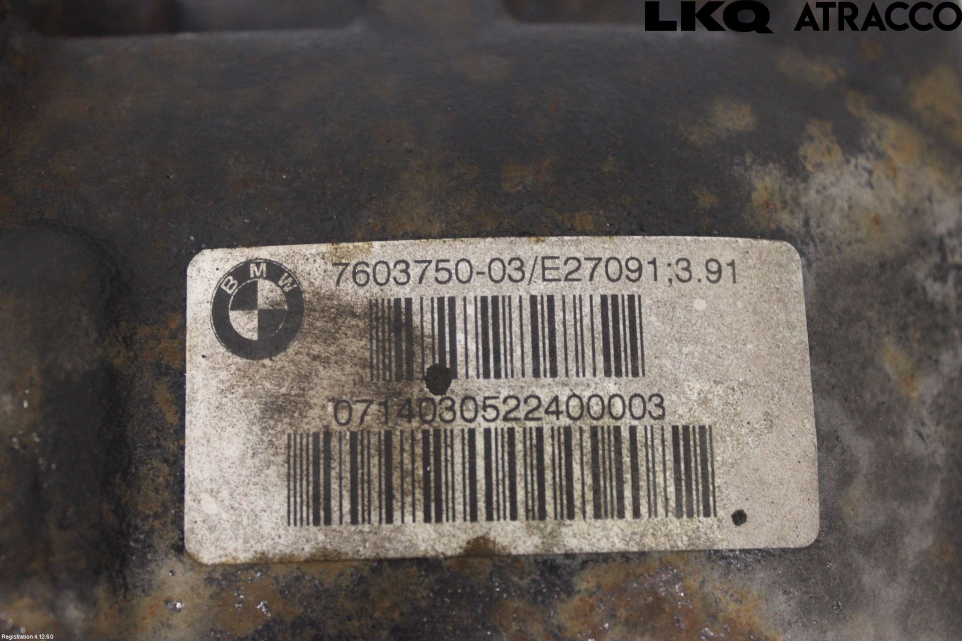 BMW 4 F32/F33/F82/F83 13-20 Bakväxel-Diff