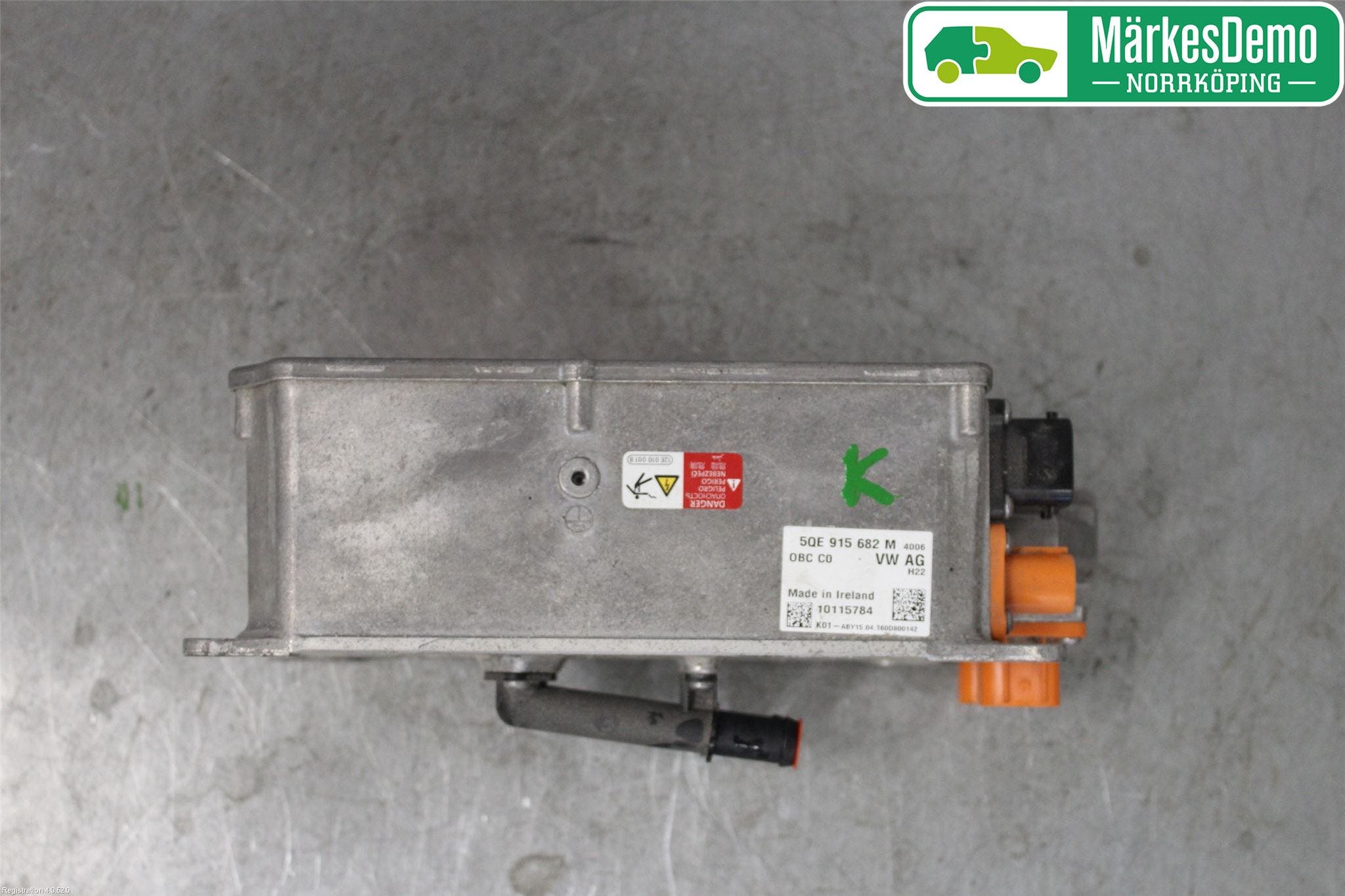 Volkswagen VW PASSAT 15-19 Batteriladdare Högspänning