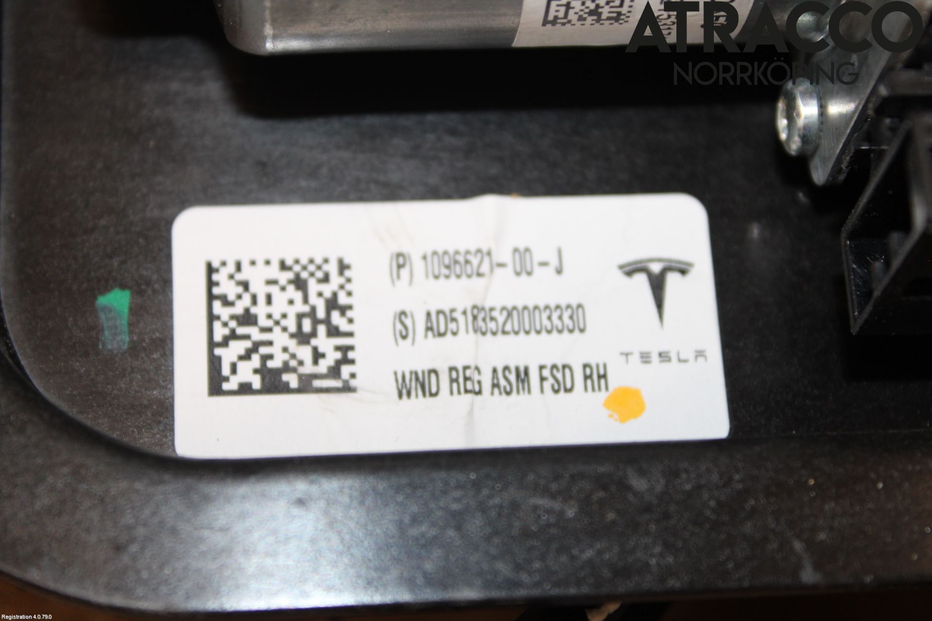 Tesla MODEL 3 17- Fönsterhiss El Kompl