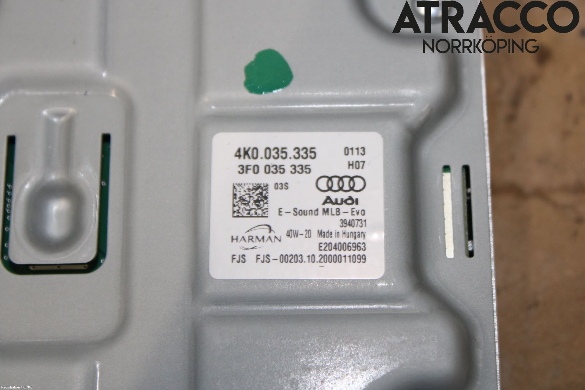 Audi A6 F2/C8 19- Styrenhet Övrigt