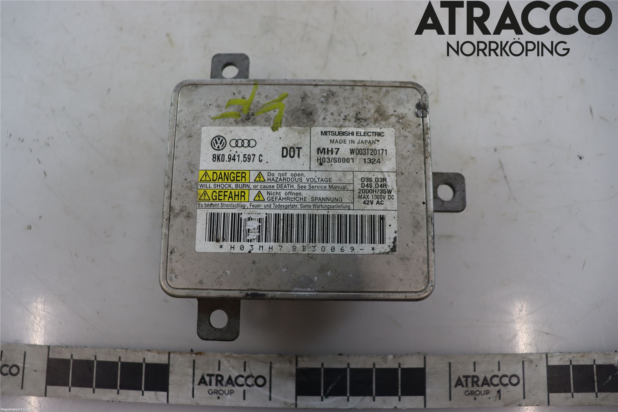 Audi A3/S3 05-13 Styrenhet Strålkastare