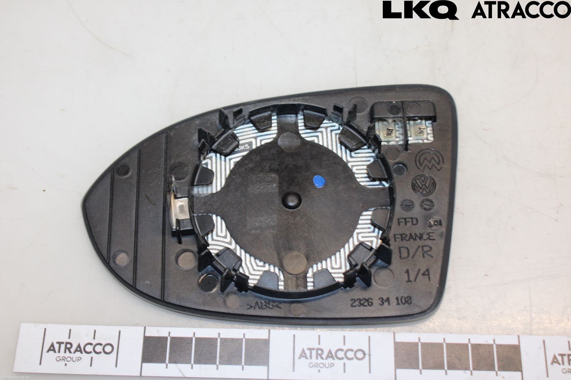 Volkswagen VW PASSAT 15-19 Spegelglas Hö