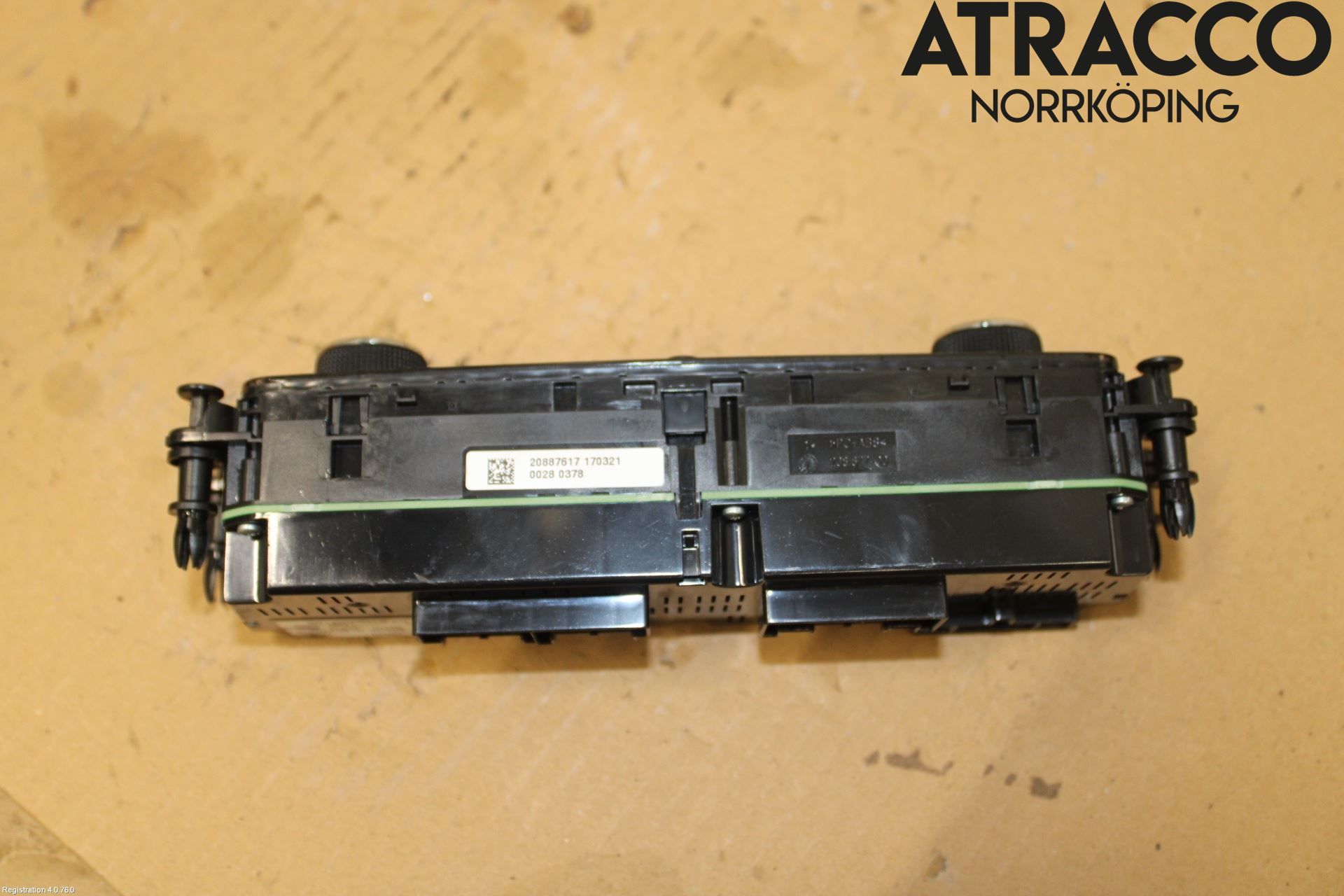 Seat ARONA Värmereglage