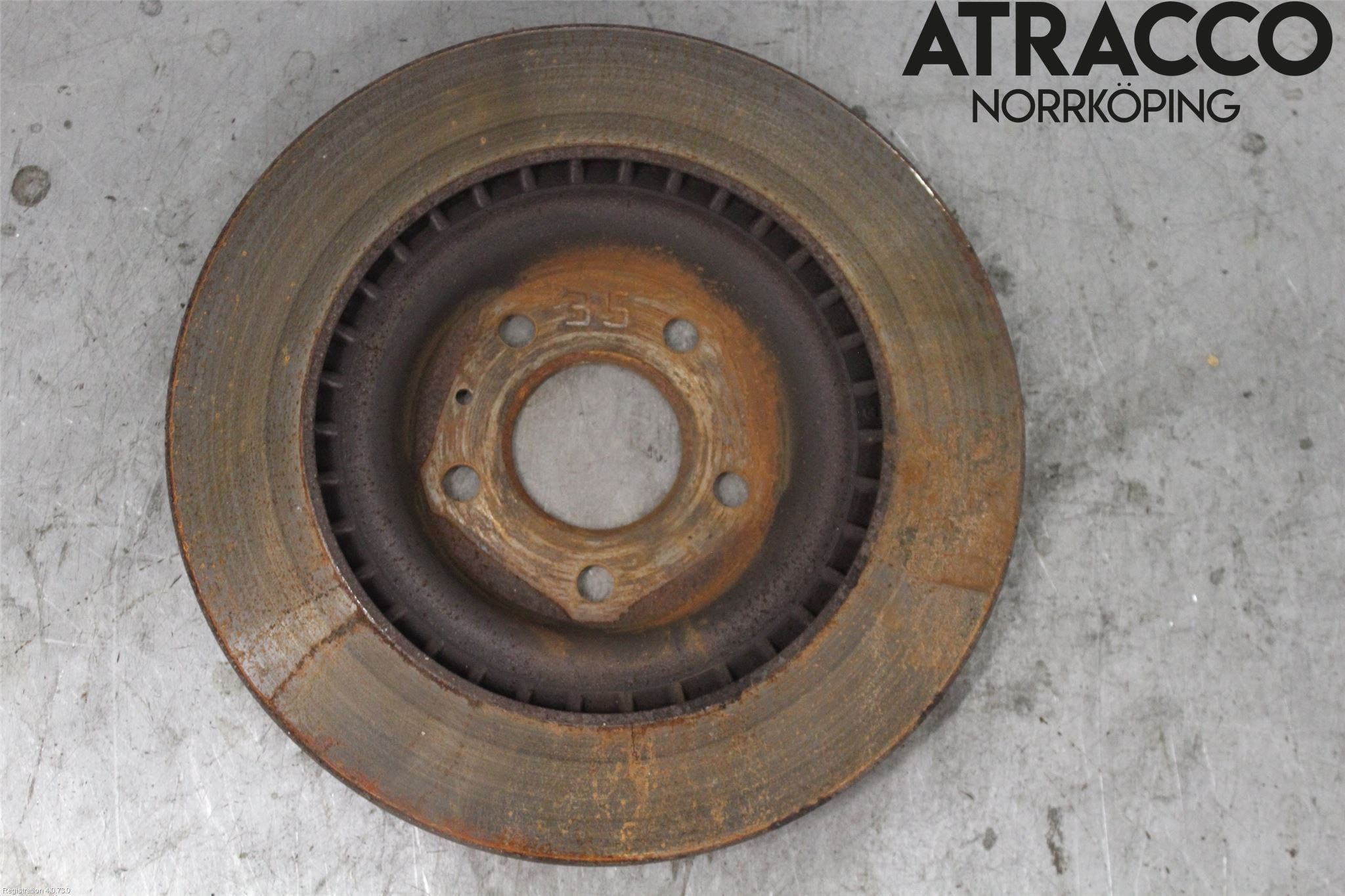 Audi A5 17- Bromsskiva Bak