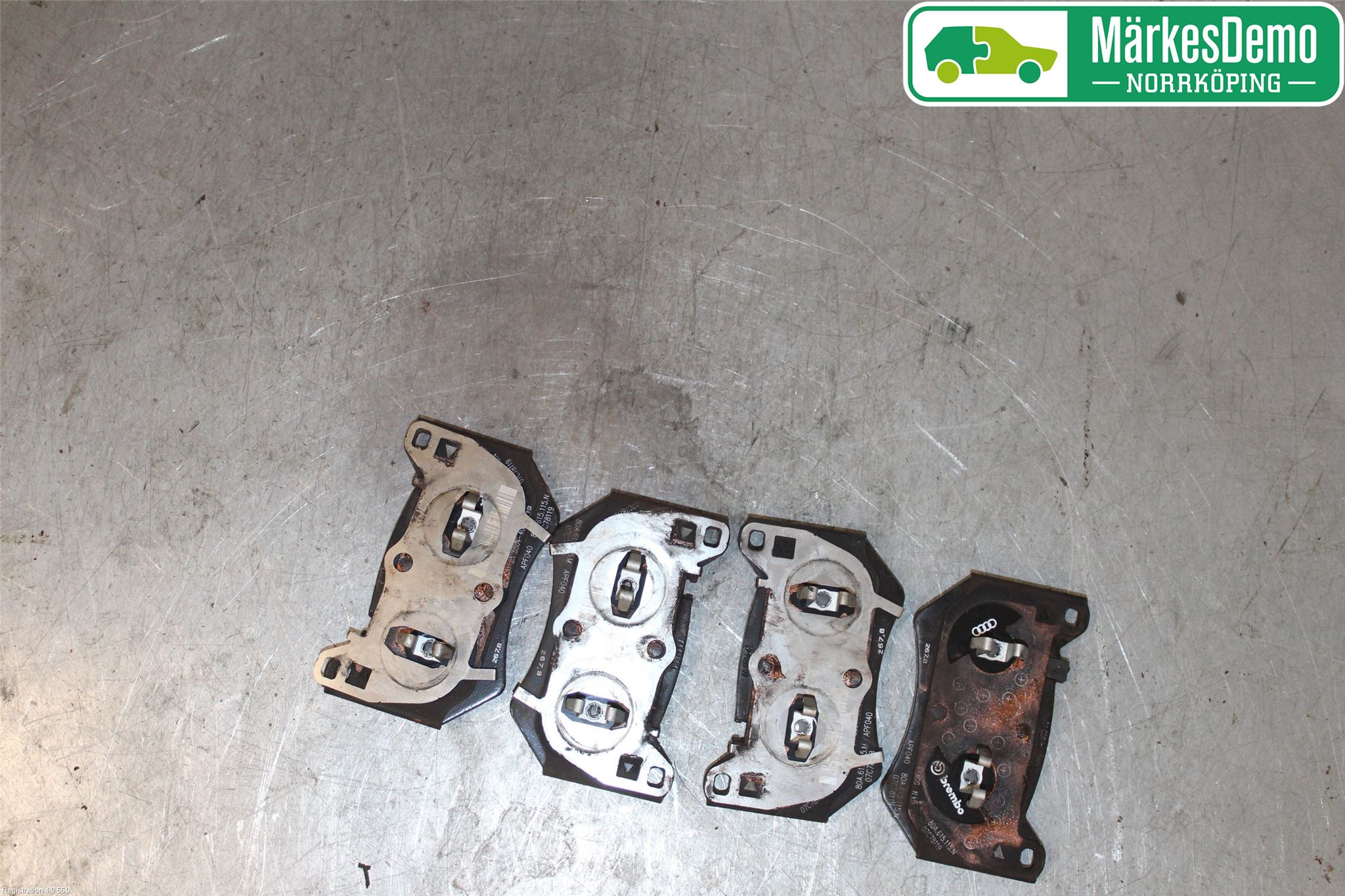 Audi Q5/SQ5 17- Bromsbelägg Fram