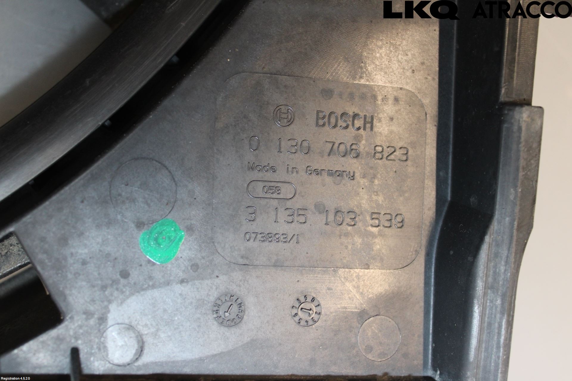 BMW 5 E60/61 Sed/Tou 02-10 Kylfläkt El