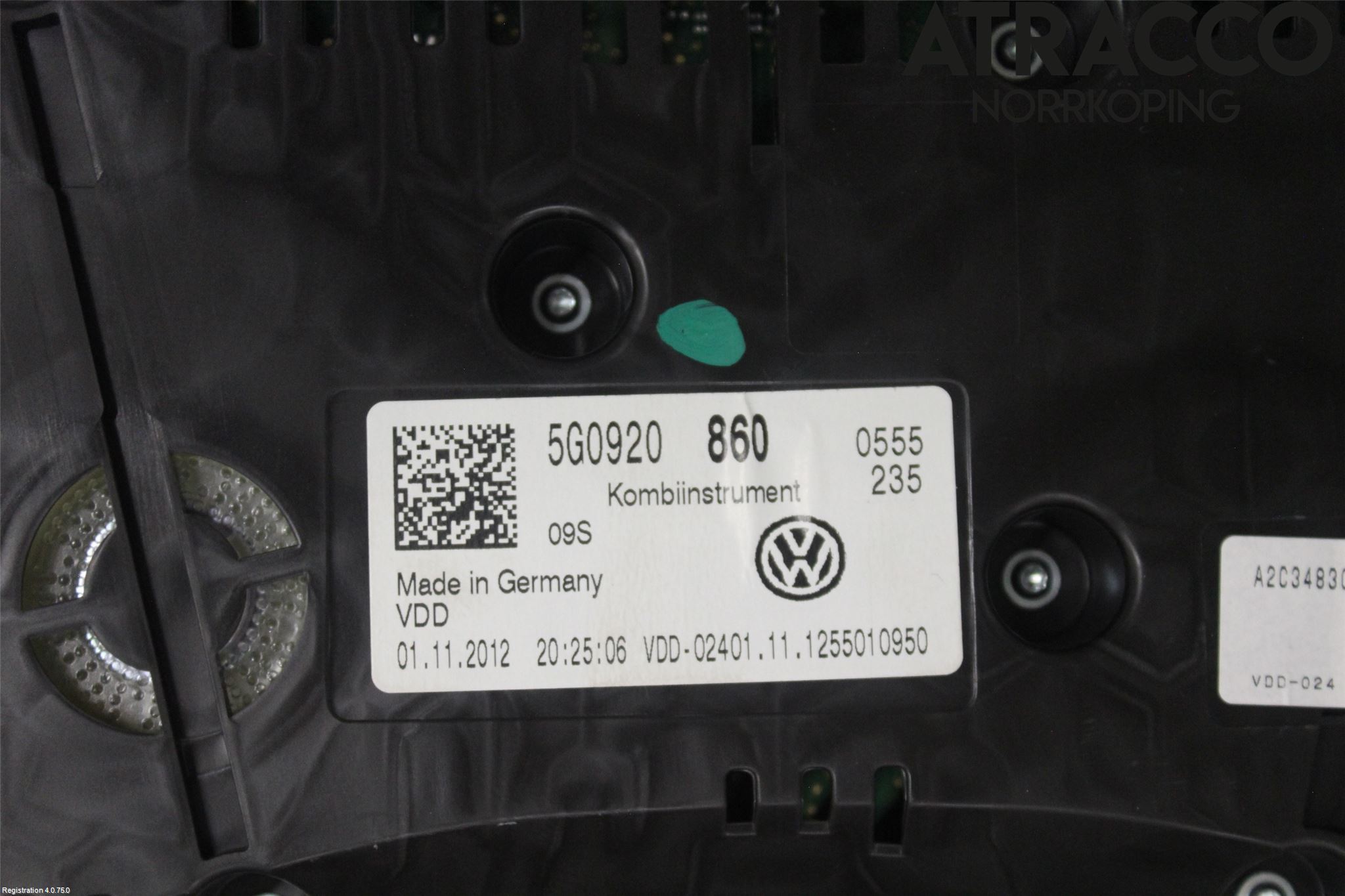 Volkswagen VW GOLF / E-GOLF VII 13-20 Instrument Komb