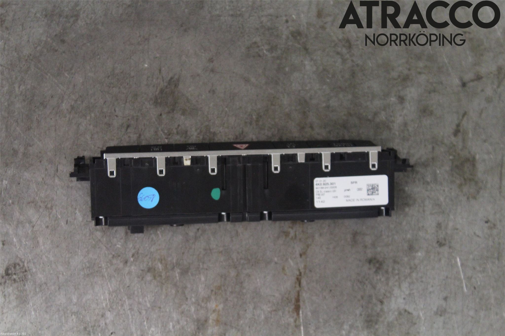 Audi A6 F2/C8 19- Strömställare Multifunktion