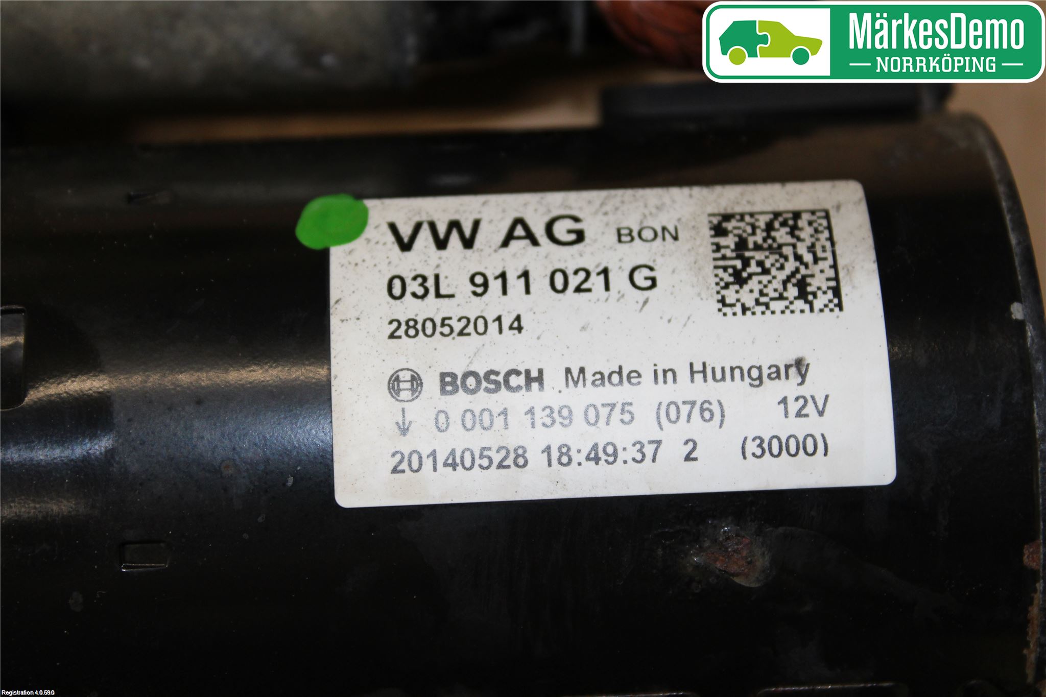 Audi A4 12-15 Startmotor Diesel