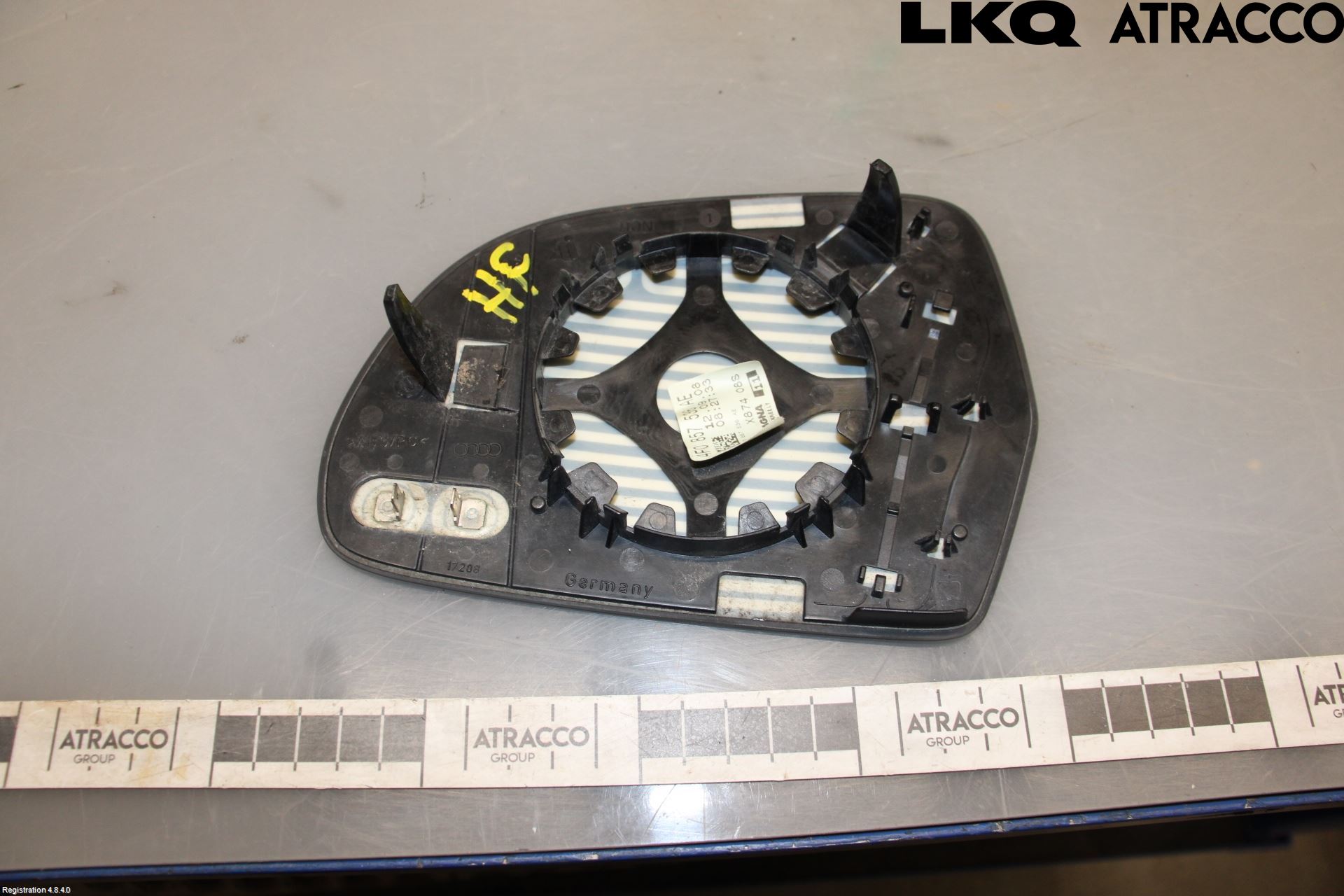 Audi A6/S6     05-11 Spegelglas Hö
