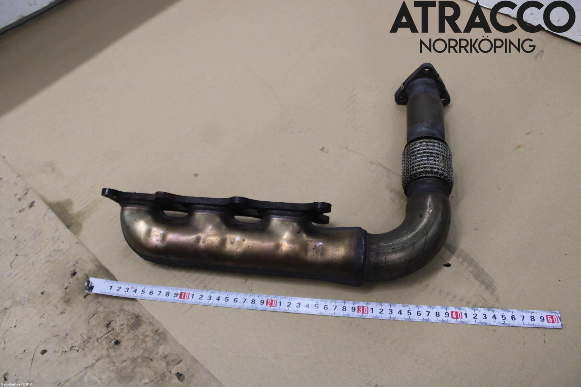 Audi A8/S8 4H 10-17 Grenrör Avgas