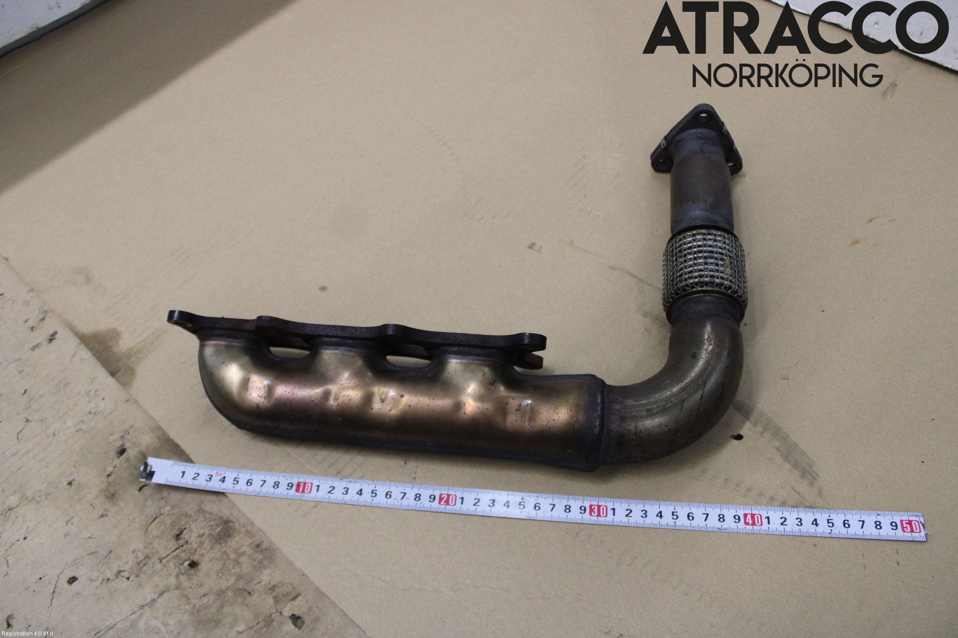 Audi A8/S8 4H 10-17 Grenrör Avgas