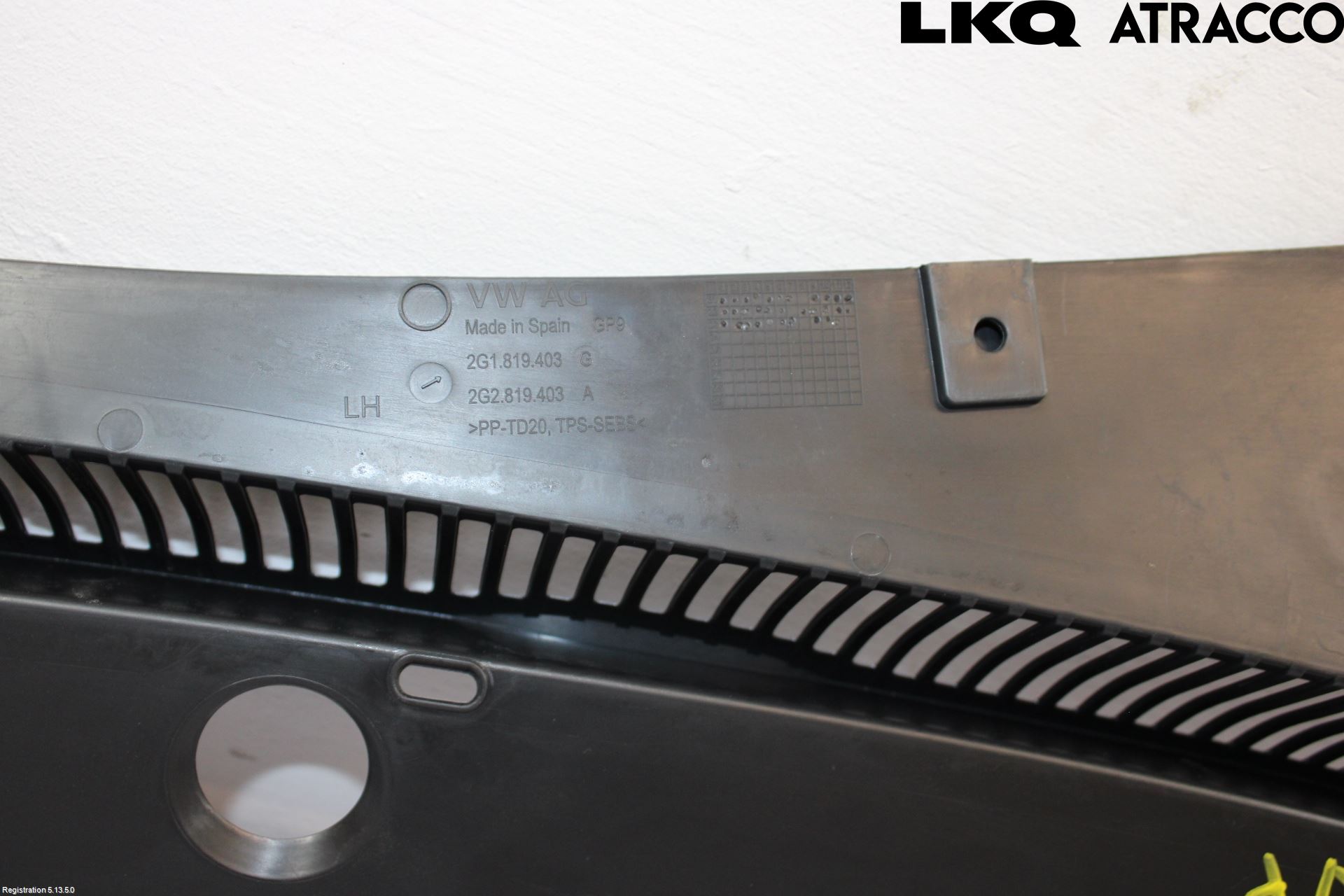 Volkswagen VW TAIGO 22- Torpedplåt-Torpedplast