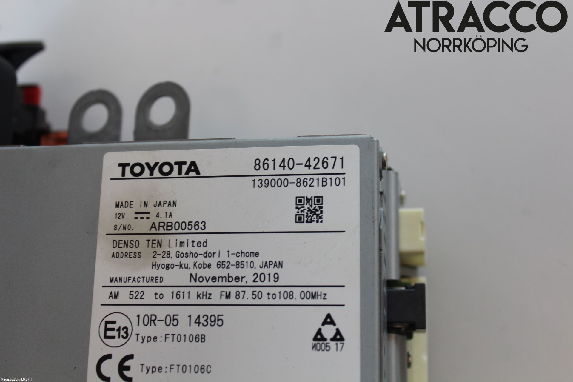Toyota RAV4 19- Cd Radio - Multimediapanel