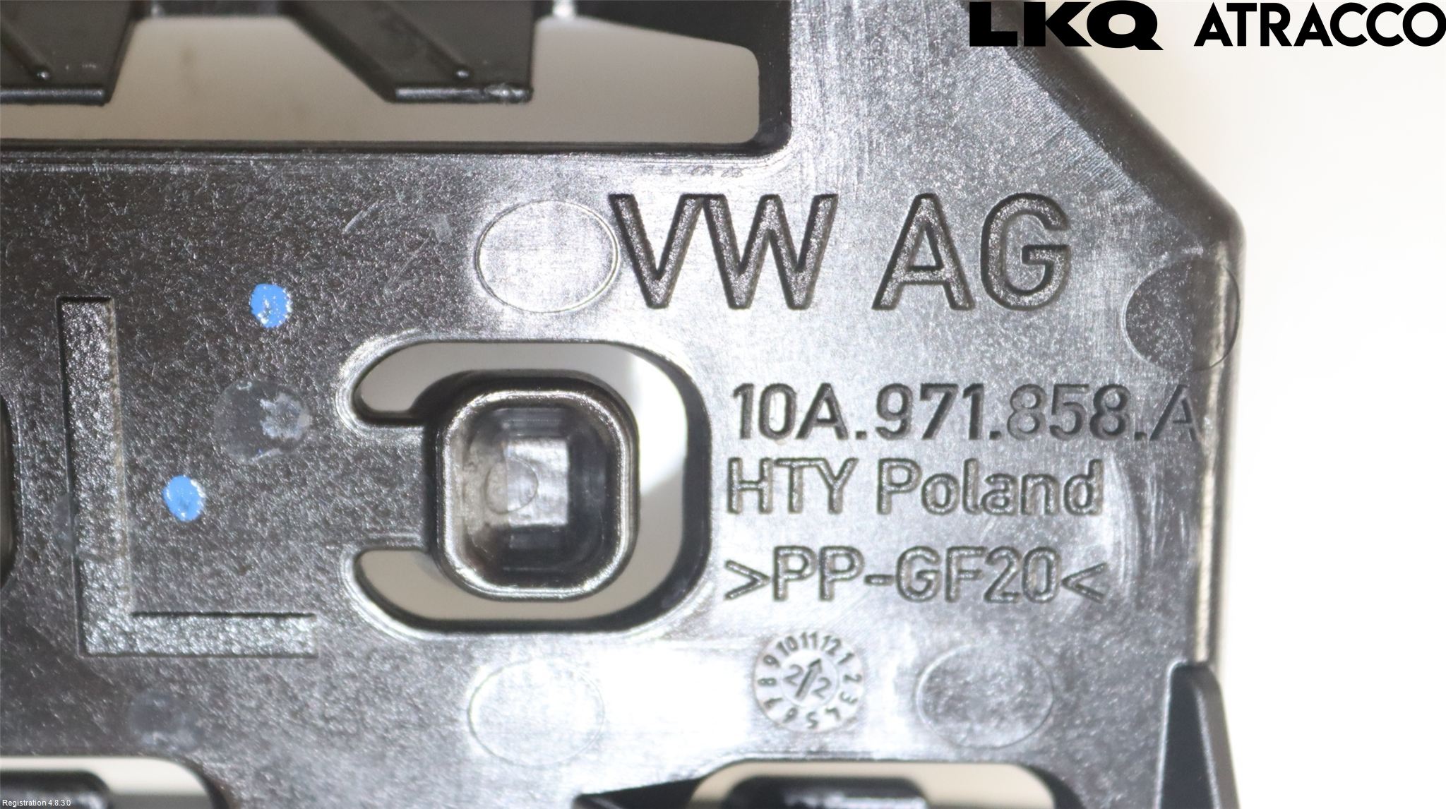 Volkswagen VW ID.3 21- Stötfångarfäste Bak Vä