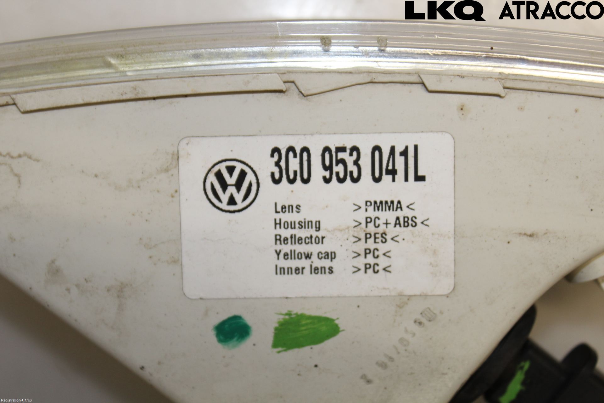 Volkswagen VW PASSAT 05-11 Blinkers Fram Vänster