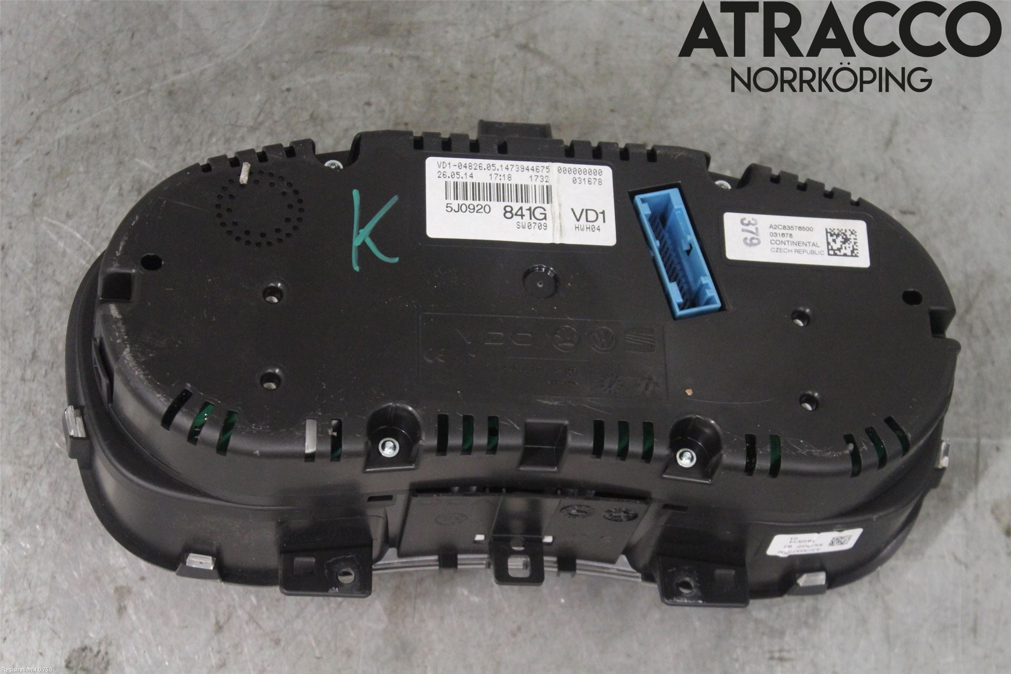 Skoda FABIA 07-14 Instrument Komb