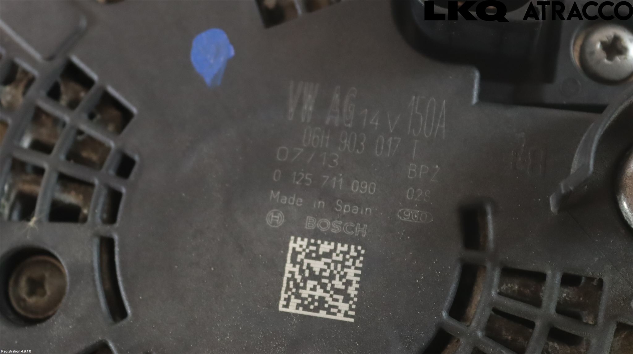 Audi A5 07-16 Generator