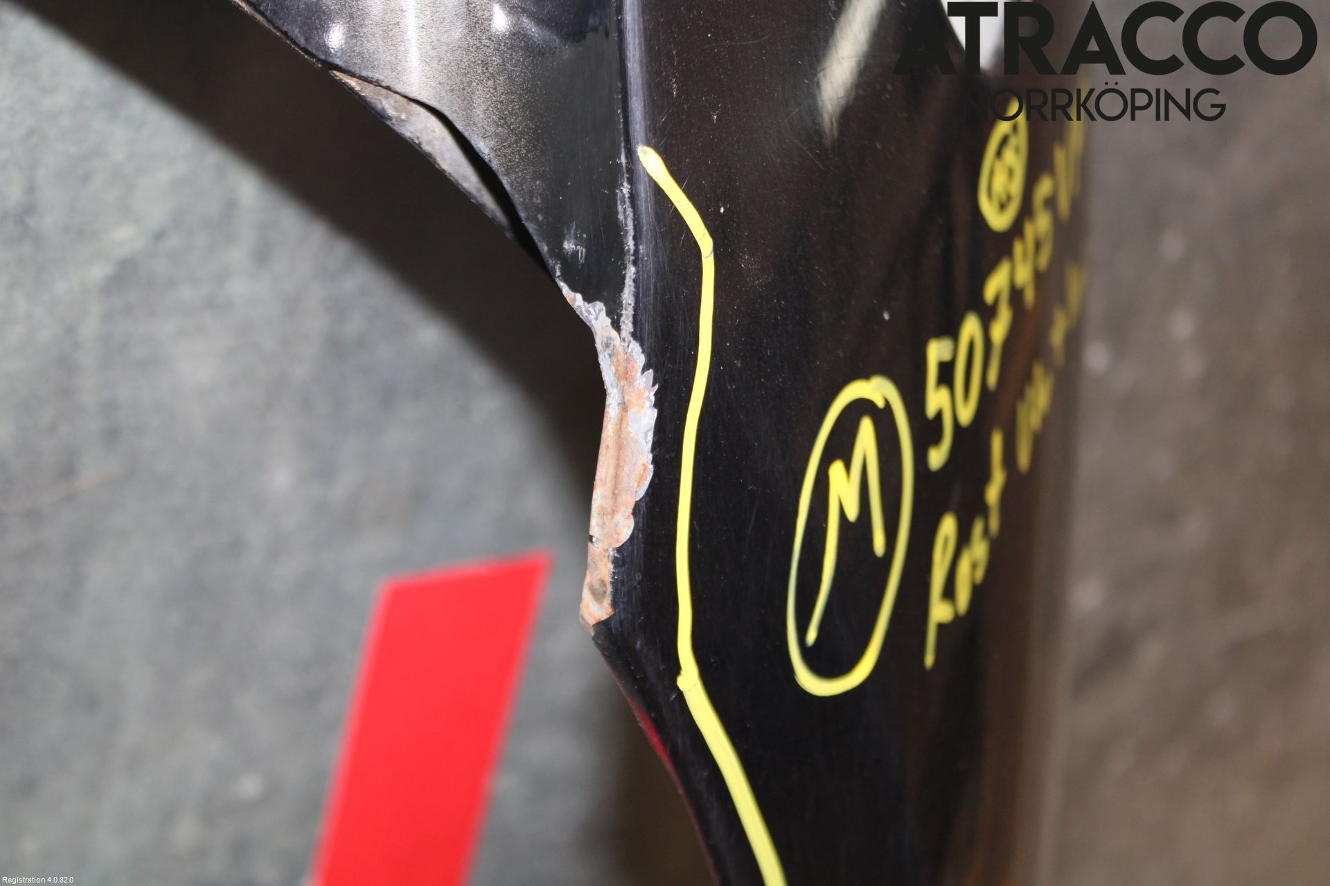 Jaguar XF 08-15 Skärm Fram Vänster