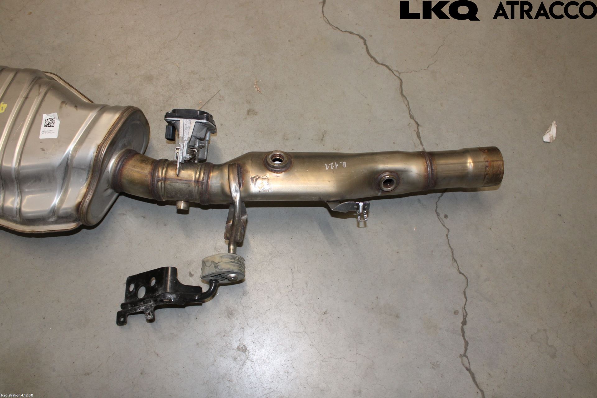 Audi A4/S4 B9 20- Avgassystem Komp Ej Kat