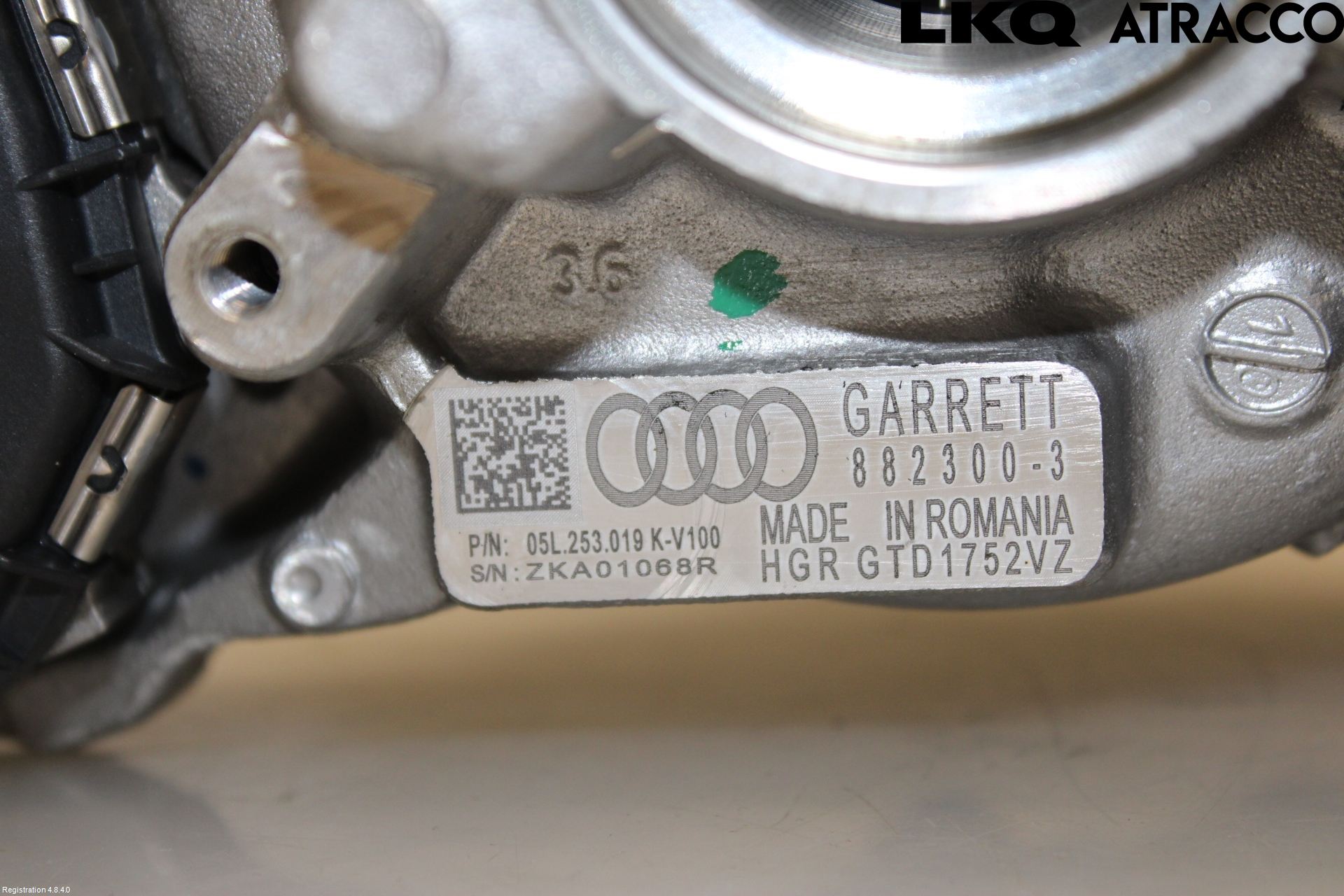 Audi A4/S4 B9 20- Turboaggregat