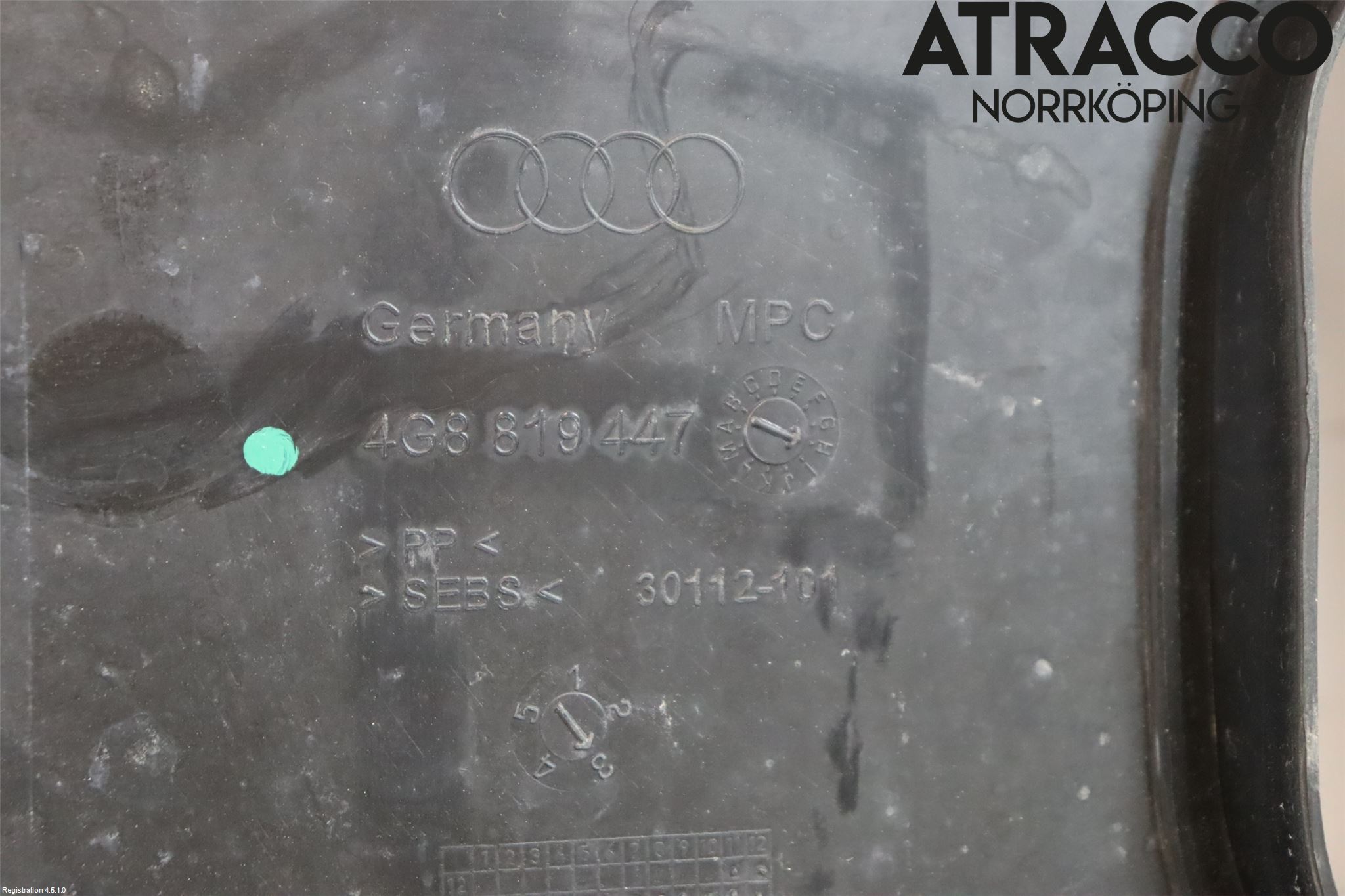 Audi A6/S6 4G 11-18 Torpedplåt-Torpedplast